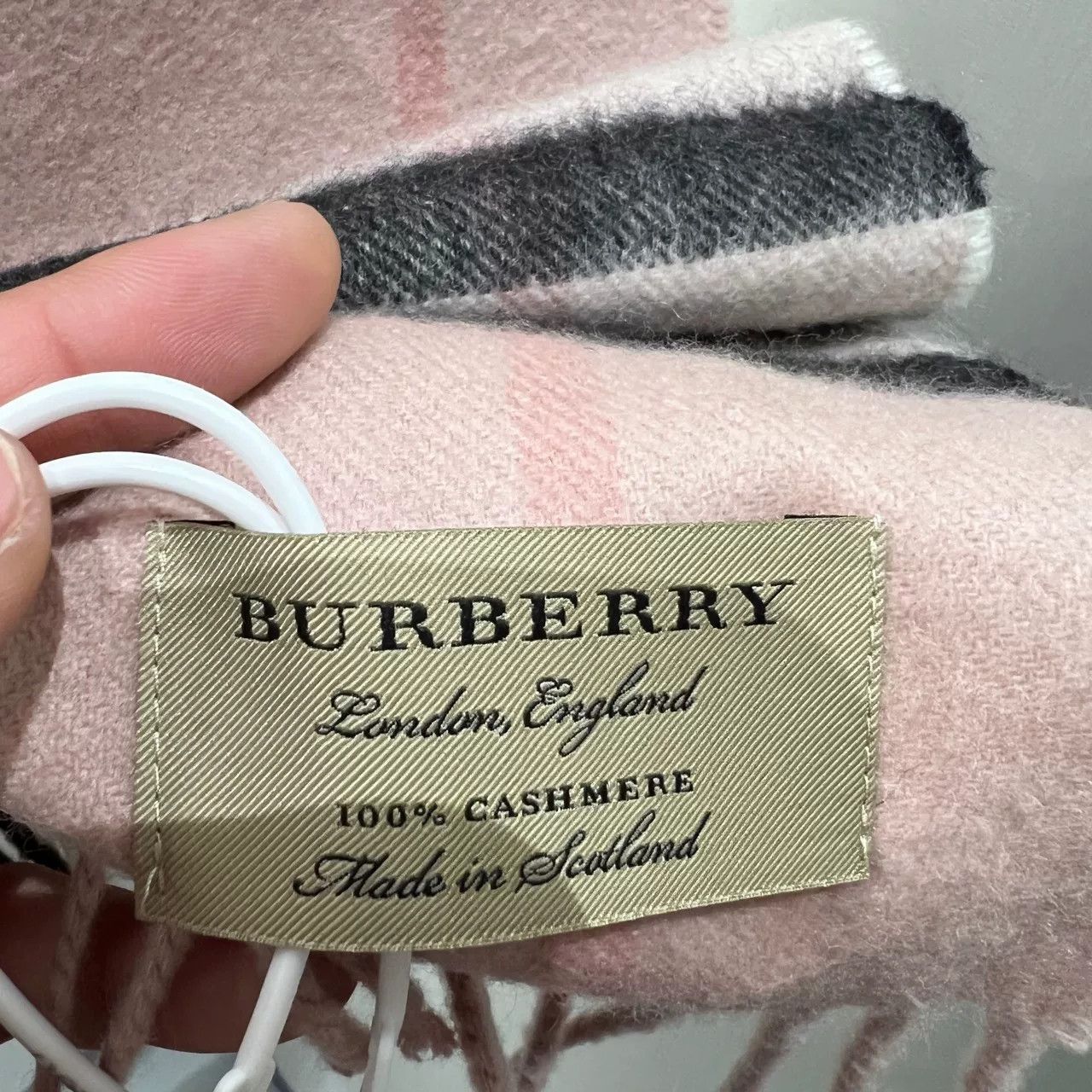 Burberry Burberry Striped Pink Scarf one size Men Size ONE SIZE - 4 Thumbnail