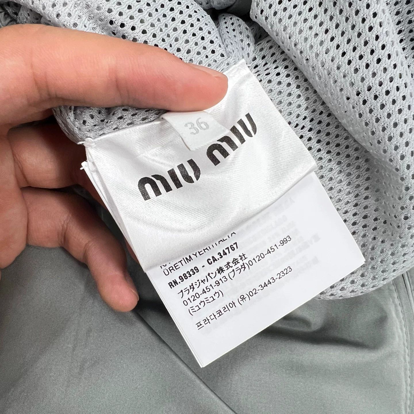 Miu Miu Miu Miu Knit Belt 26 Women Size 26" / US 2 / IT 38 - 4 Thumbnail