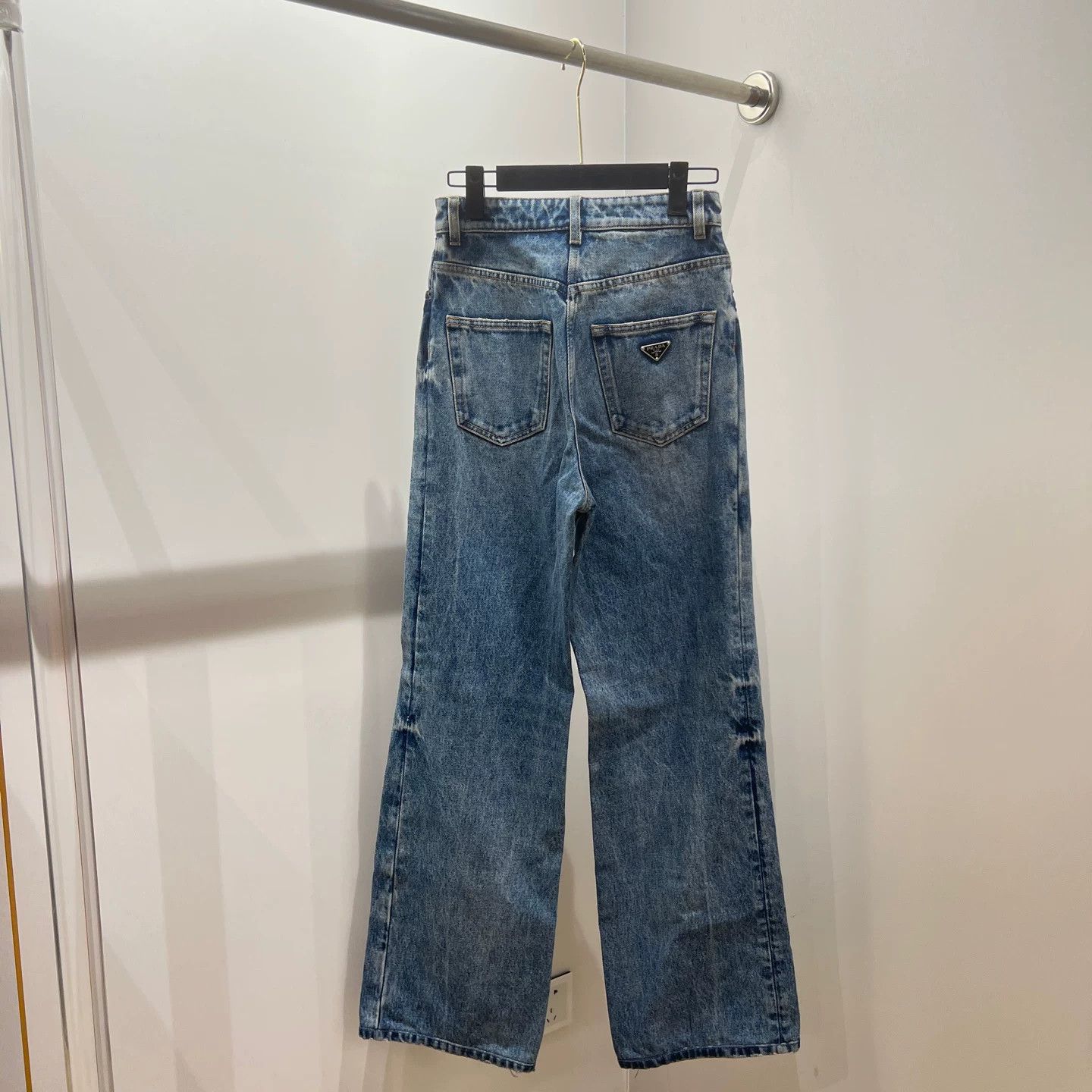 Prada Prada Retro Denim Jeans 26 Women Size 26" / US 2 / IT 38 - 2 Thumbnail