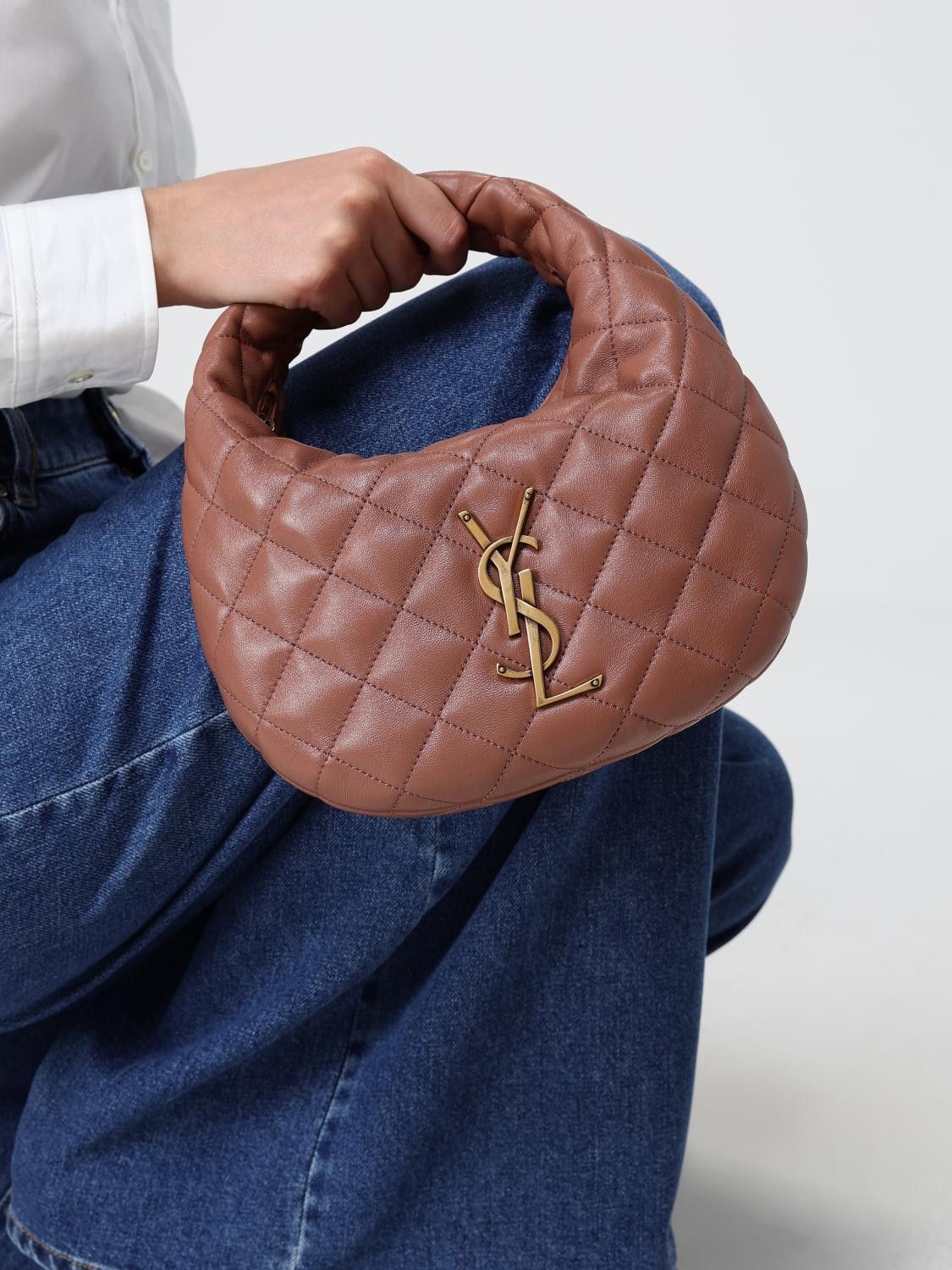 Saint Laurent Paris Saint Laurent Shoulder Bag Woman Pink Size ONE SIZE - 2 Thumbnail