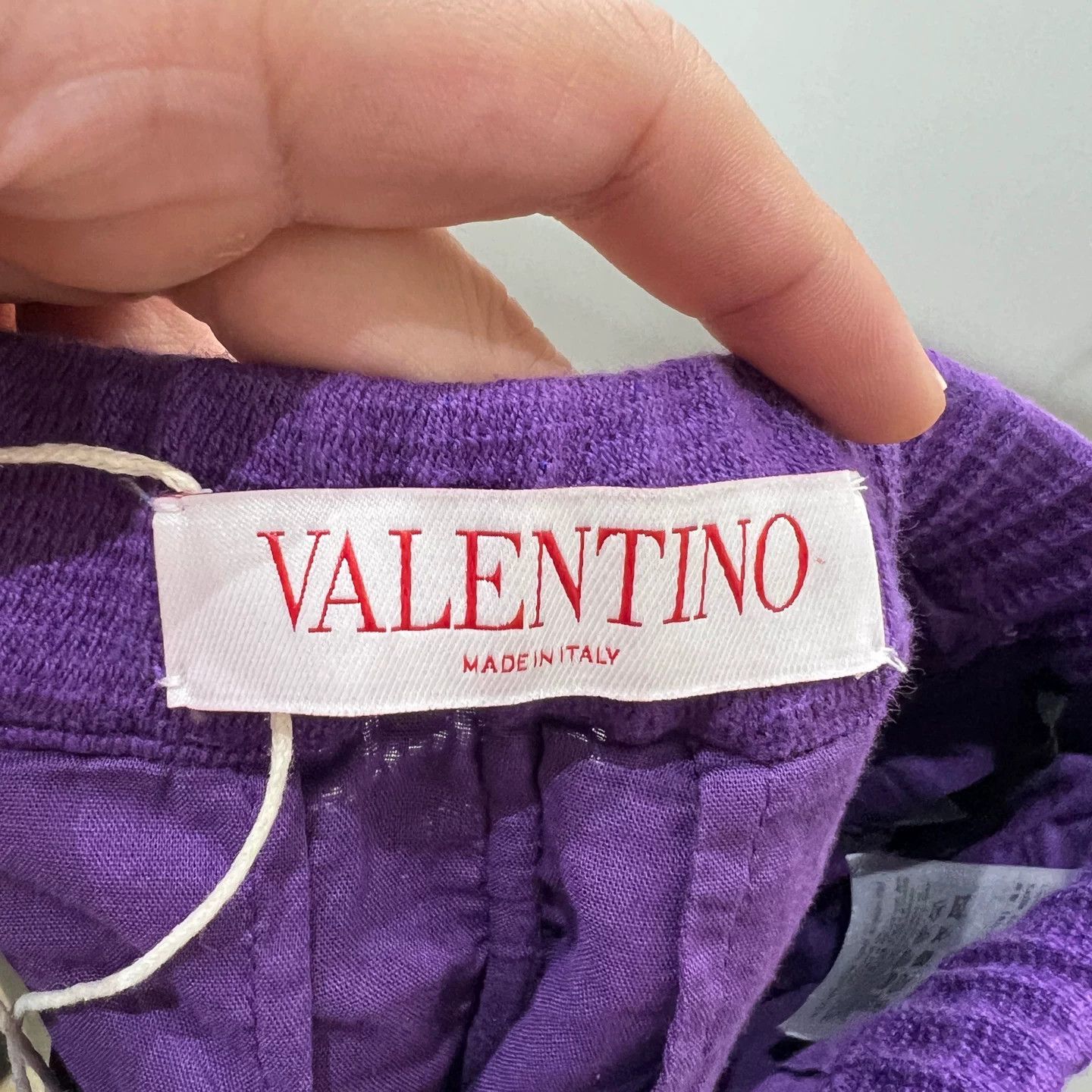 Valentino Valentino Purple Jacket S Women Size S / US 4 / IT 40 - 3 Thumbnail
