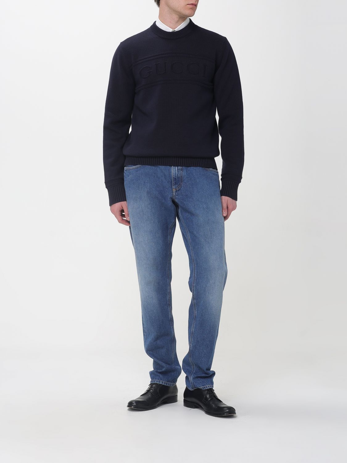 Gucci Gucci Sweater Men Blue Size US M / EU 48-50 / 2 - 2 Thumbnail
