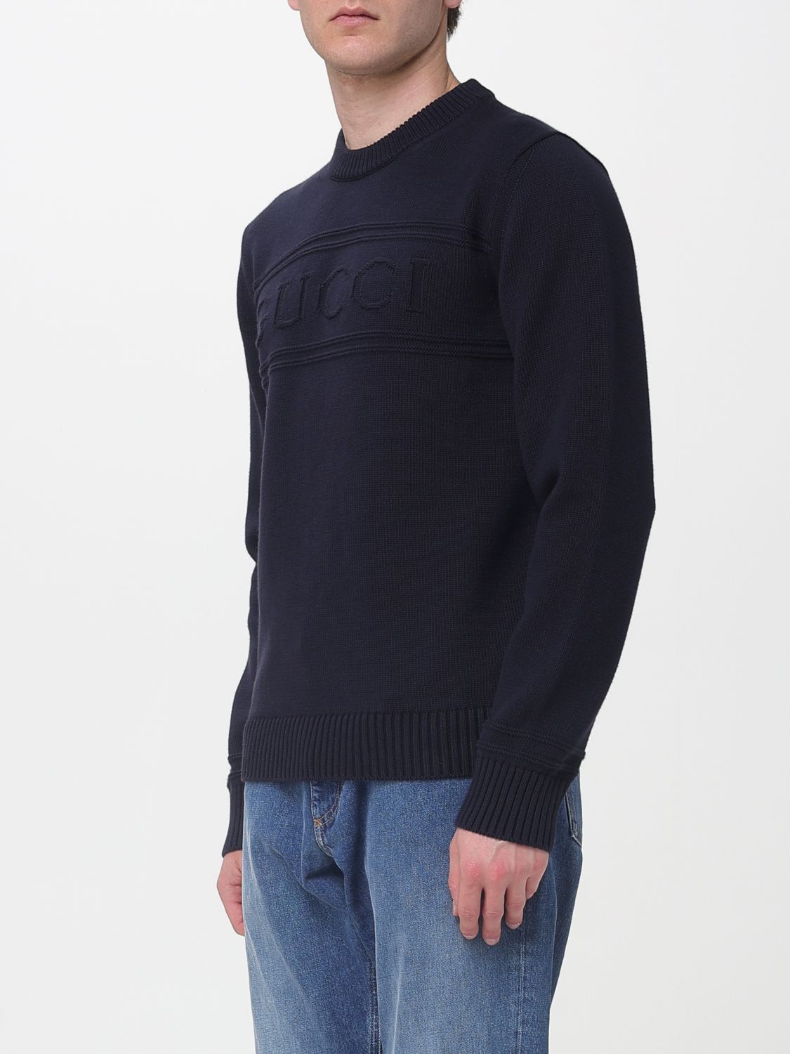 Gucci Gucci Sweater Men Blue Size US S / EU 44-46 / 1 - 4 Thumbnail
