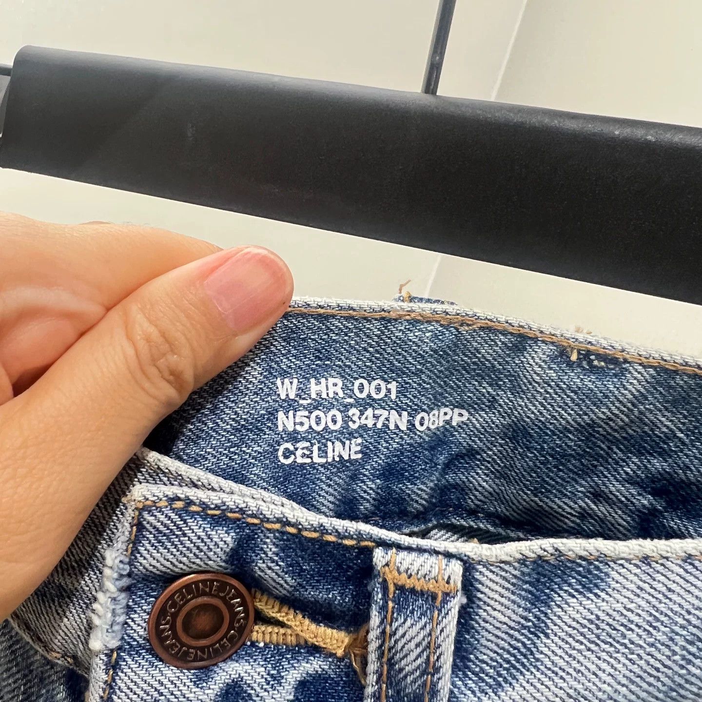 Celine Celine Denim T-Shirt us_24 Women Size 4XL / US 24-26 - 5 Thumbnail