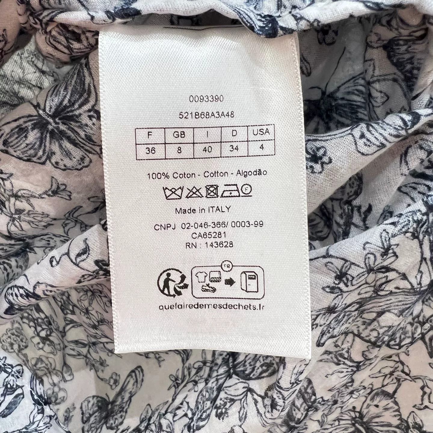 Dior Dior Multi Button Up S Women Size S / US 4 / IT 40 - 4 Thumbnail