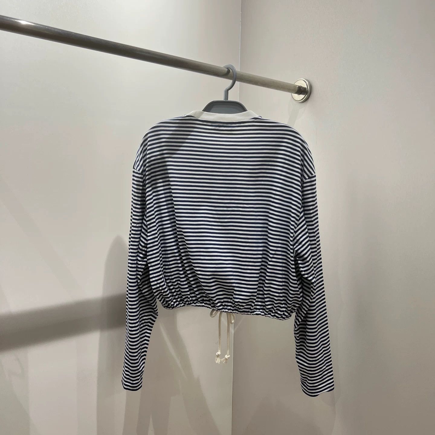 Prada Prada Striped T-Shirt S Women Size S / US 4 / IT 40 - 2 Thumbnail