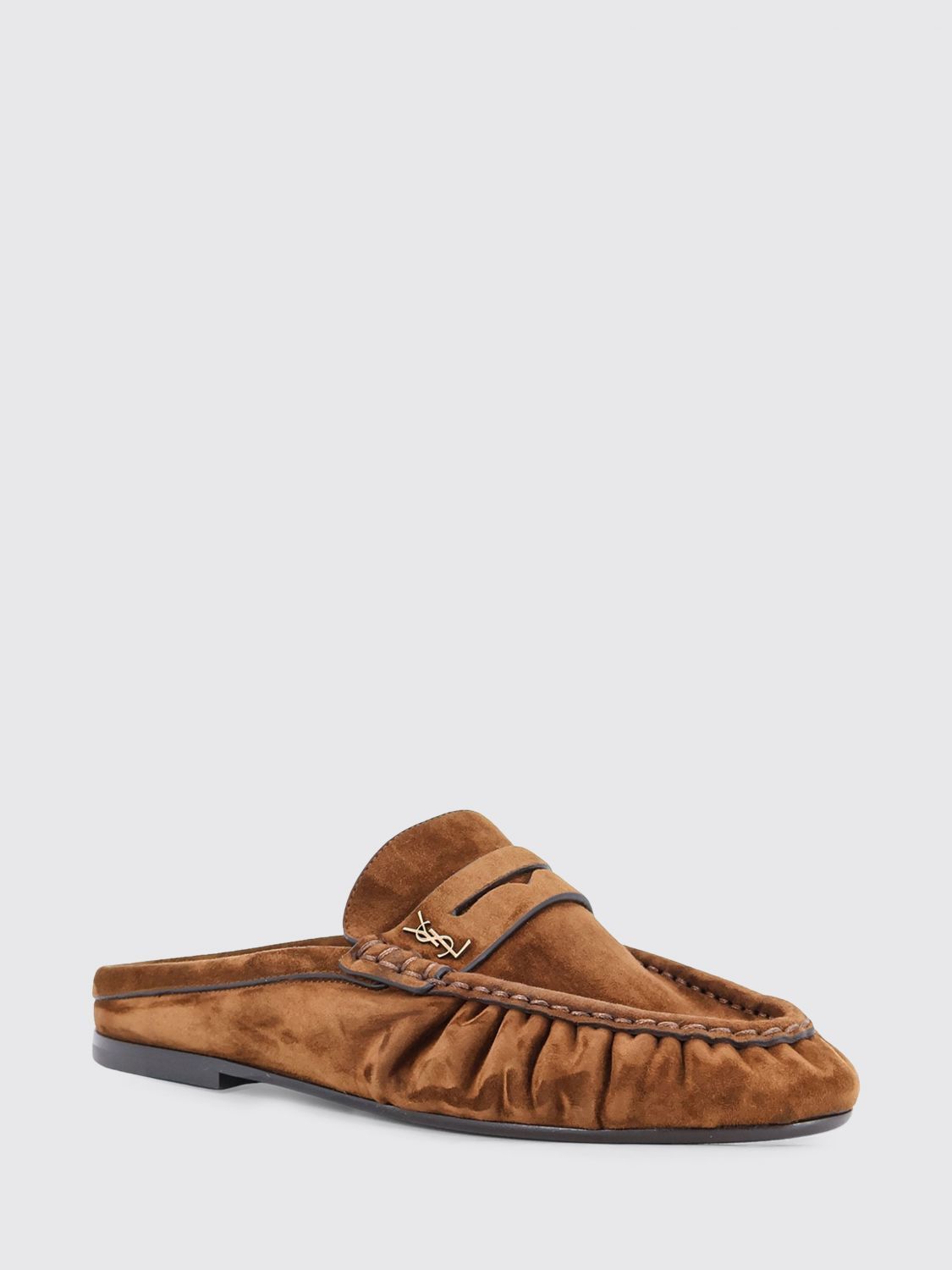 Saint Laurent Paris Saint Laurent Loafer Woman Brown Size US 6 / IT 36 - 2 Thumbnail