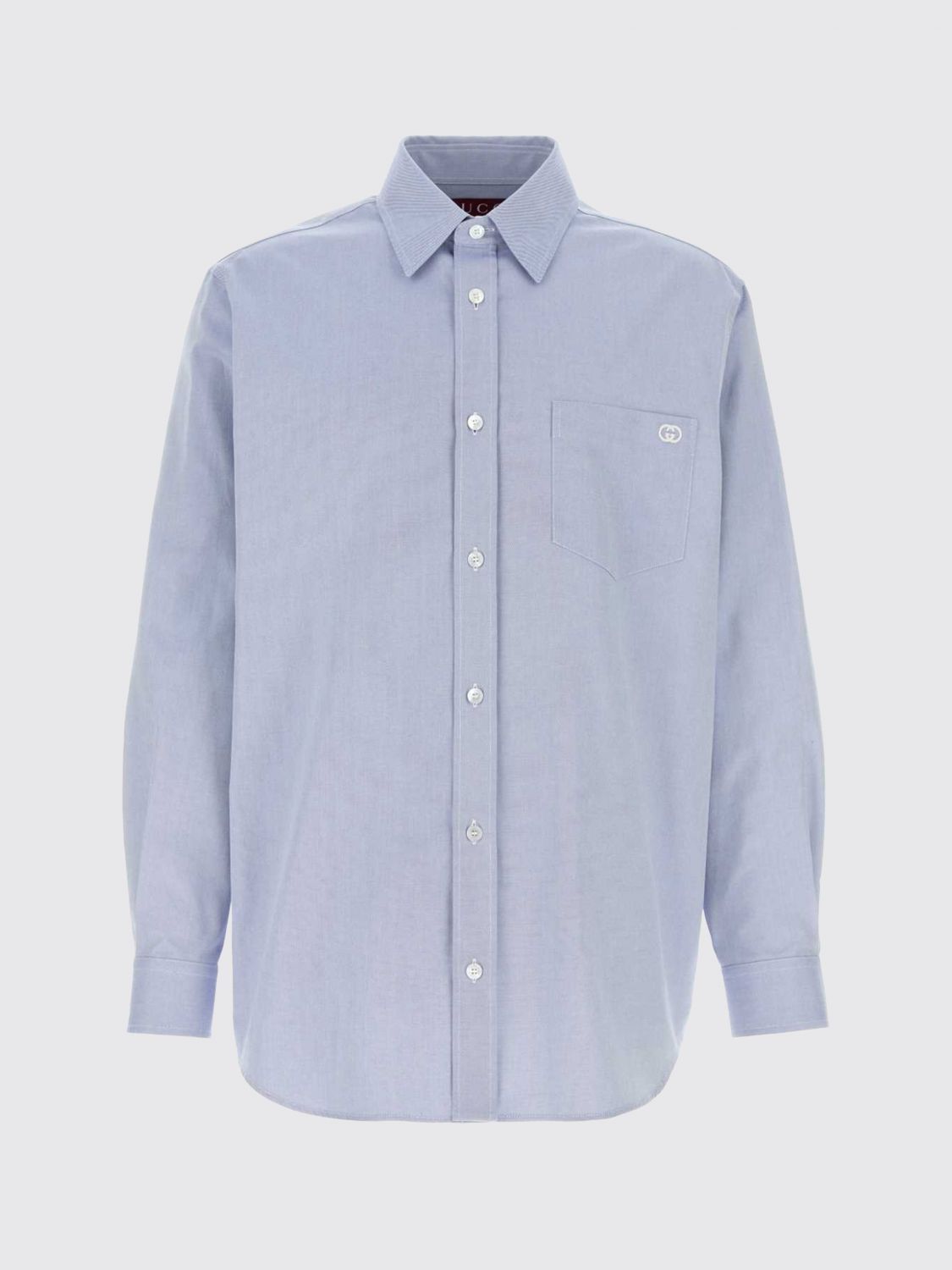 Gucci Gucci Shirt Men Blue Size US L / EU 52-54 / 3 - 2 Thumbnail