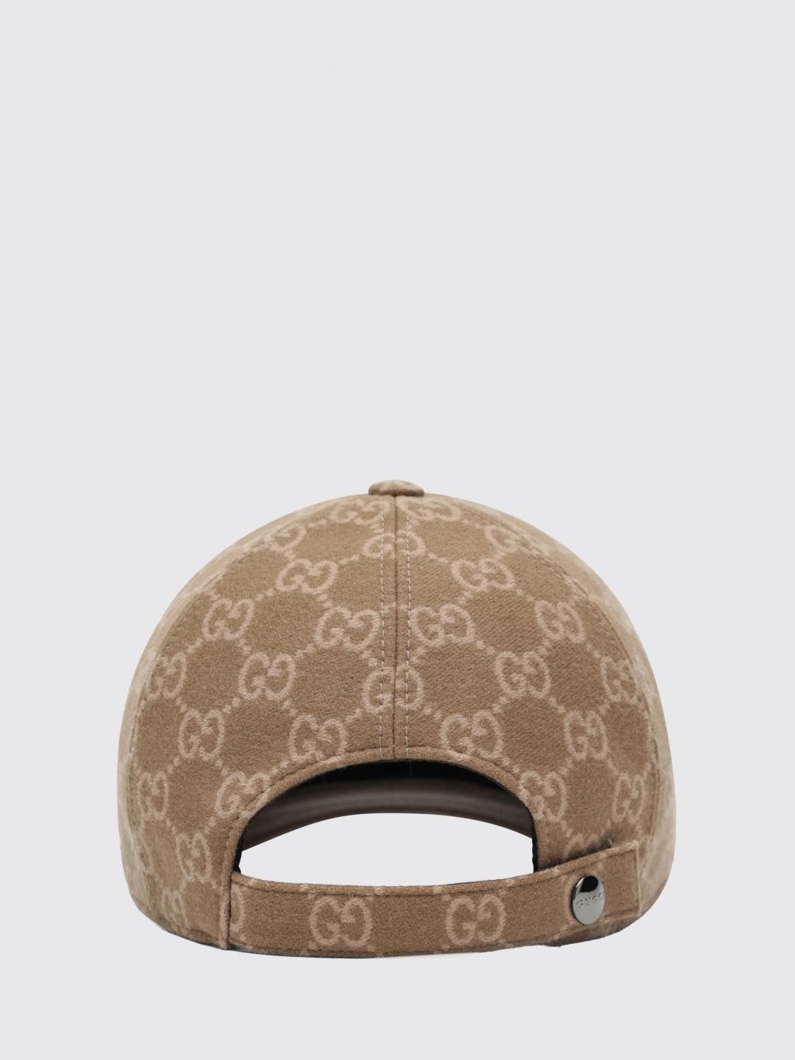 Gucci Gucci Hat Men Brown Size ONE SIZE - 3 Thumbnail