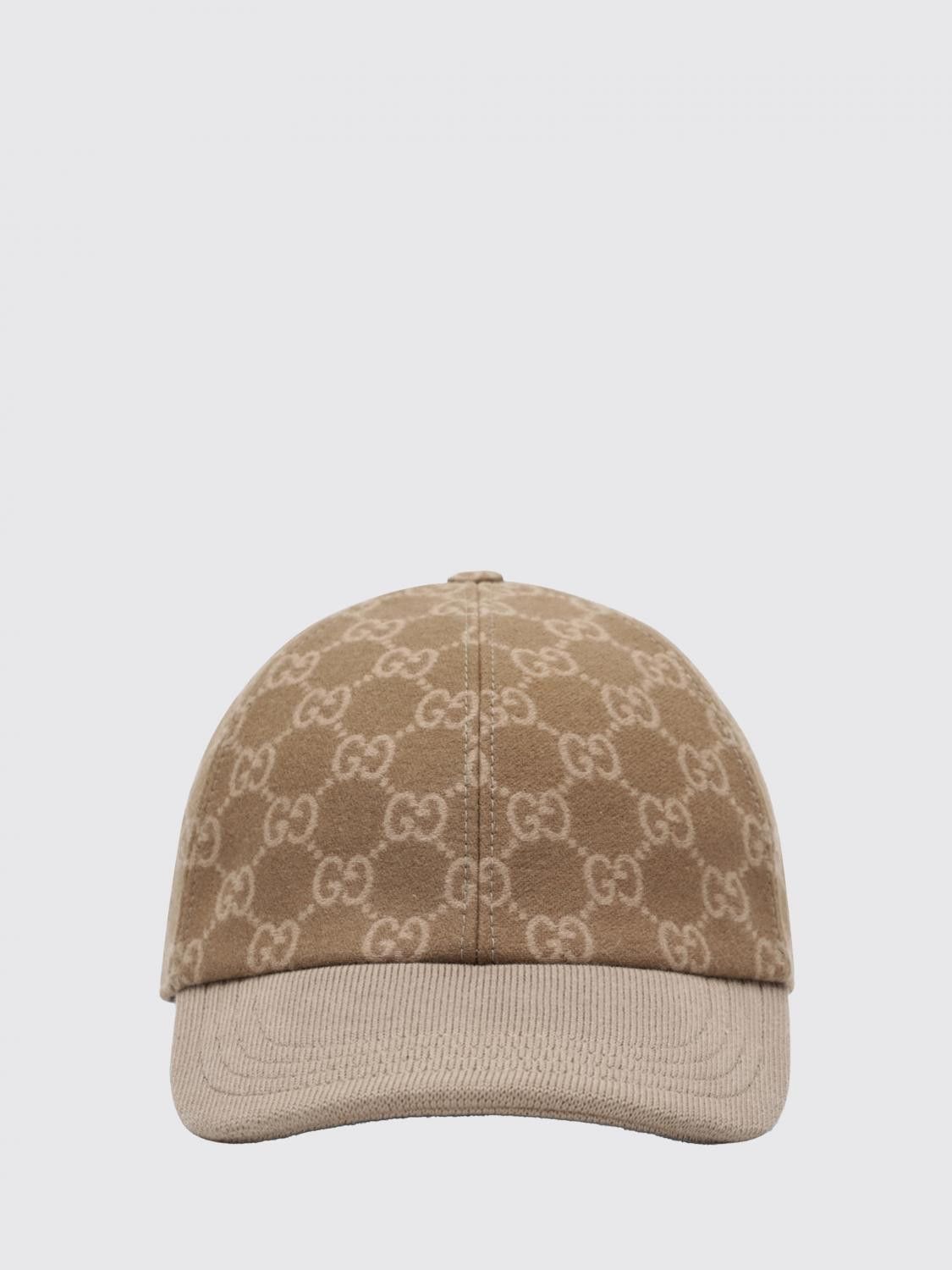 Gucci Gucci Hat Men Brown Size ONE SIZE - 2 Thumbnail