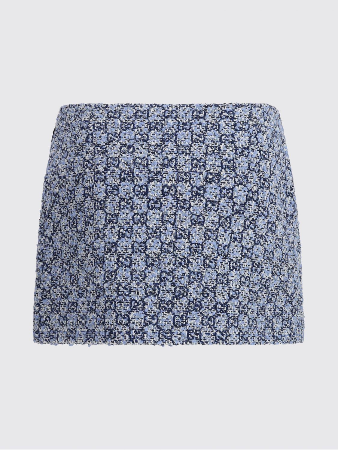 Gucci Gucci Skirt Woman Gnawed Blue Size 27" / US 4 / IT 40 - 3 Thumbnail