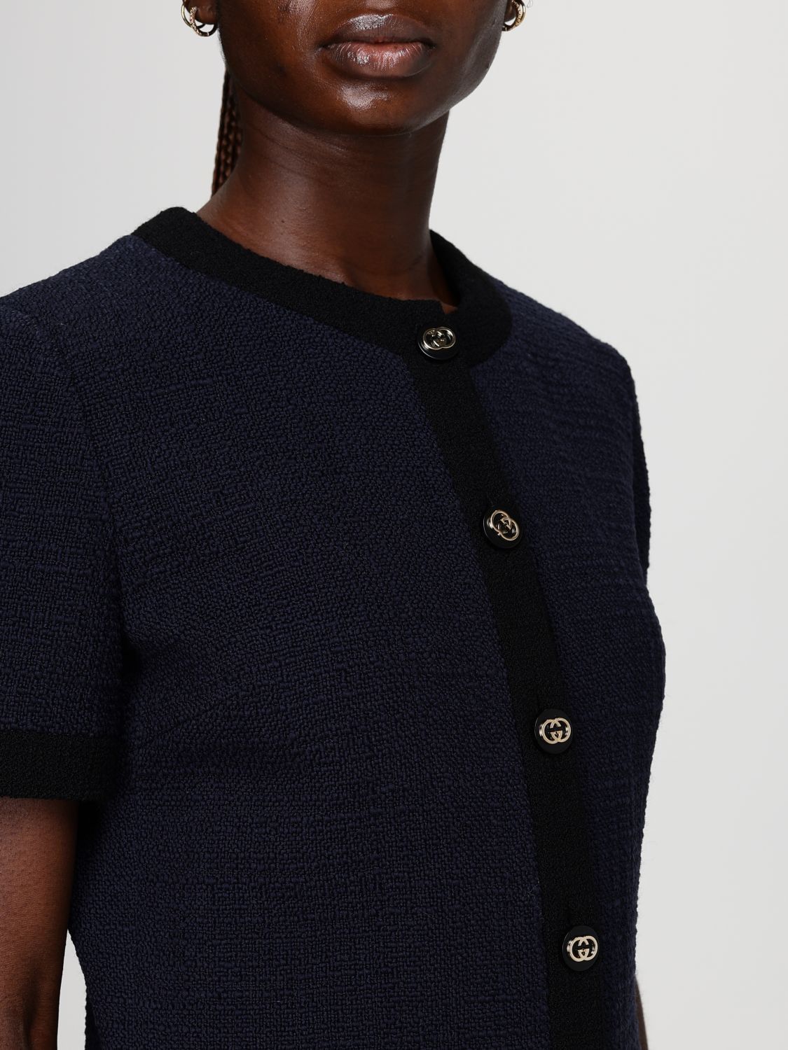 Gucci Gucci Dress Woman Blue Size S / US 4 / IT 40 - 4 Thumbnail