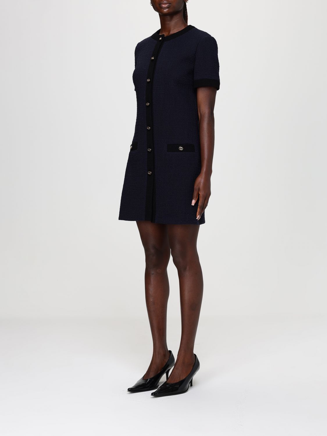 Gucci Gucci Dress Woman Blue Size S / US 4 / IT 40 - 3 Thumbnail