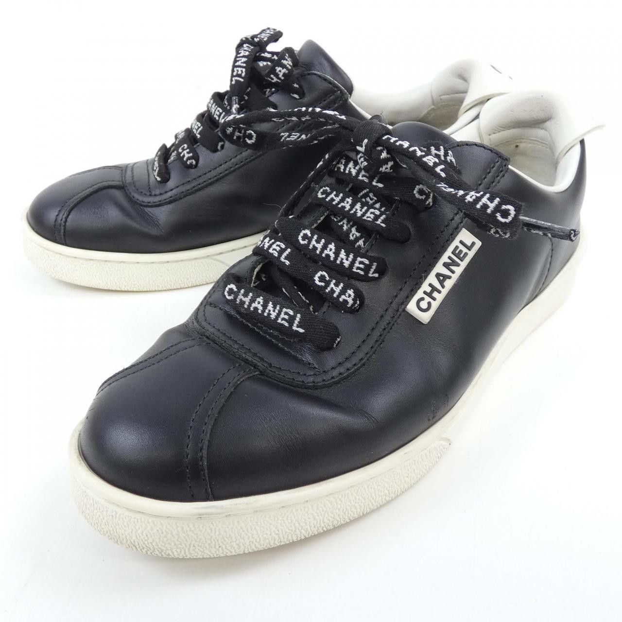 Chanel Chanel Chanel Calfskin Sneakers Leather Shoes G34085X51503 DUTY FREE for USA Size ONE SIZE - 3 Thumbnail
