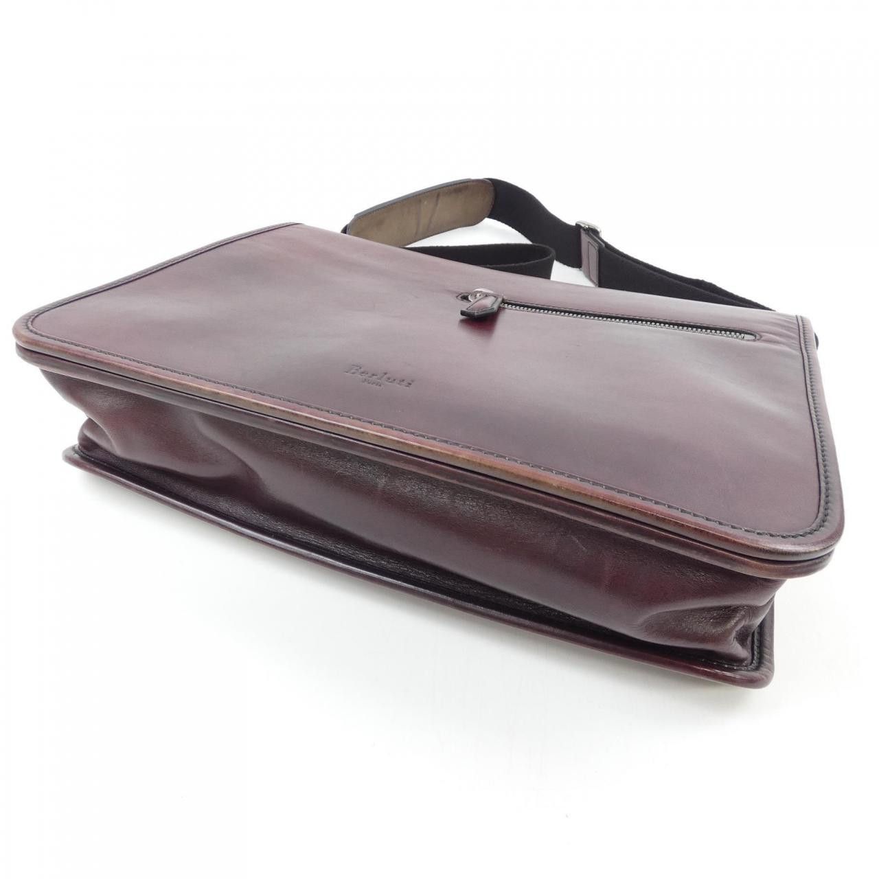Berluti Berluti Berluti Leather Shoulder Bag Leather Business Bag 0613 DUTY FREE for USA Size ONE SIZE - 4 Thumbnail