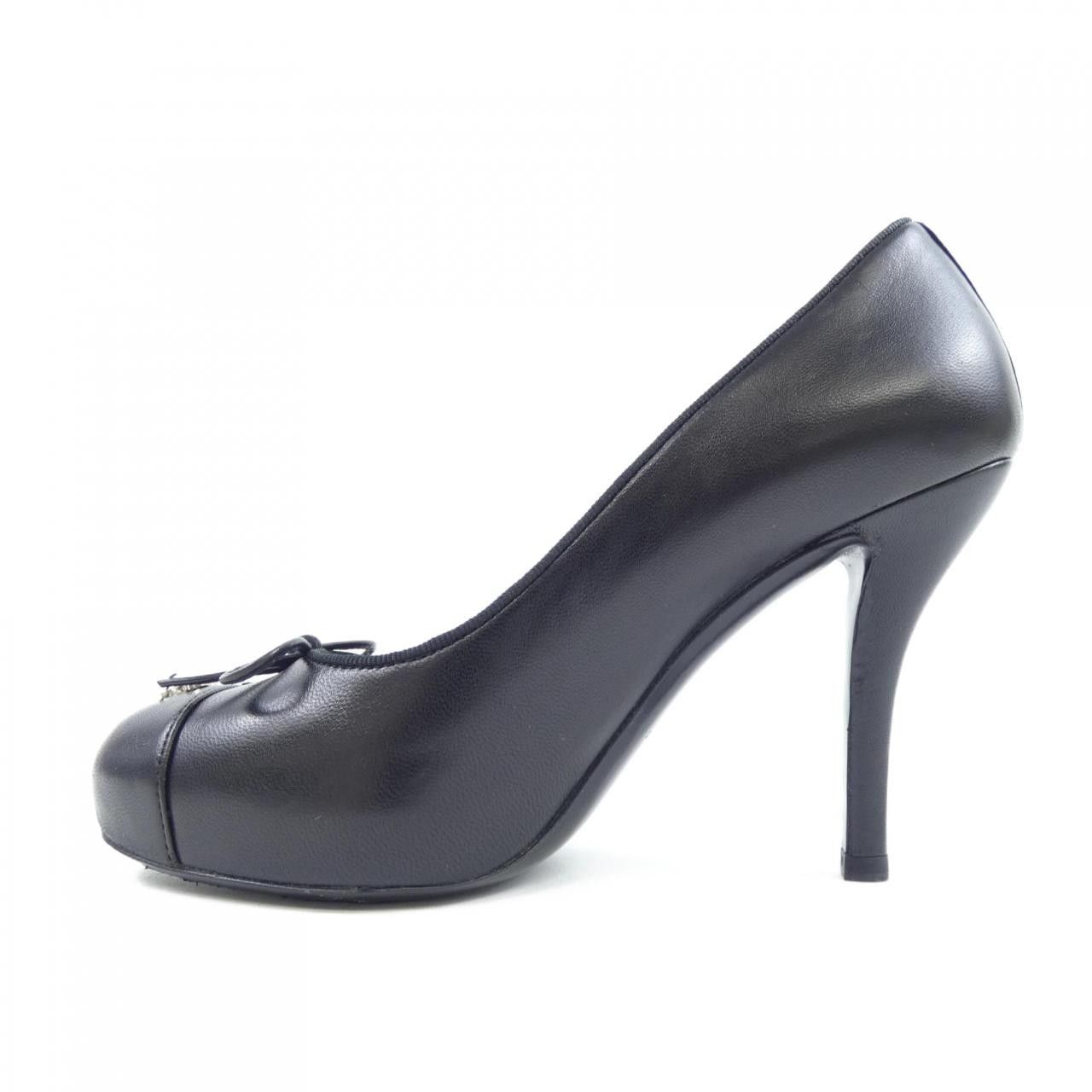 Chanel Chanel Chanel Pumps Leather Shoes G28504X01000 DUTY FREE for USA Size ONE SIZE - 2 Thumbnail