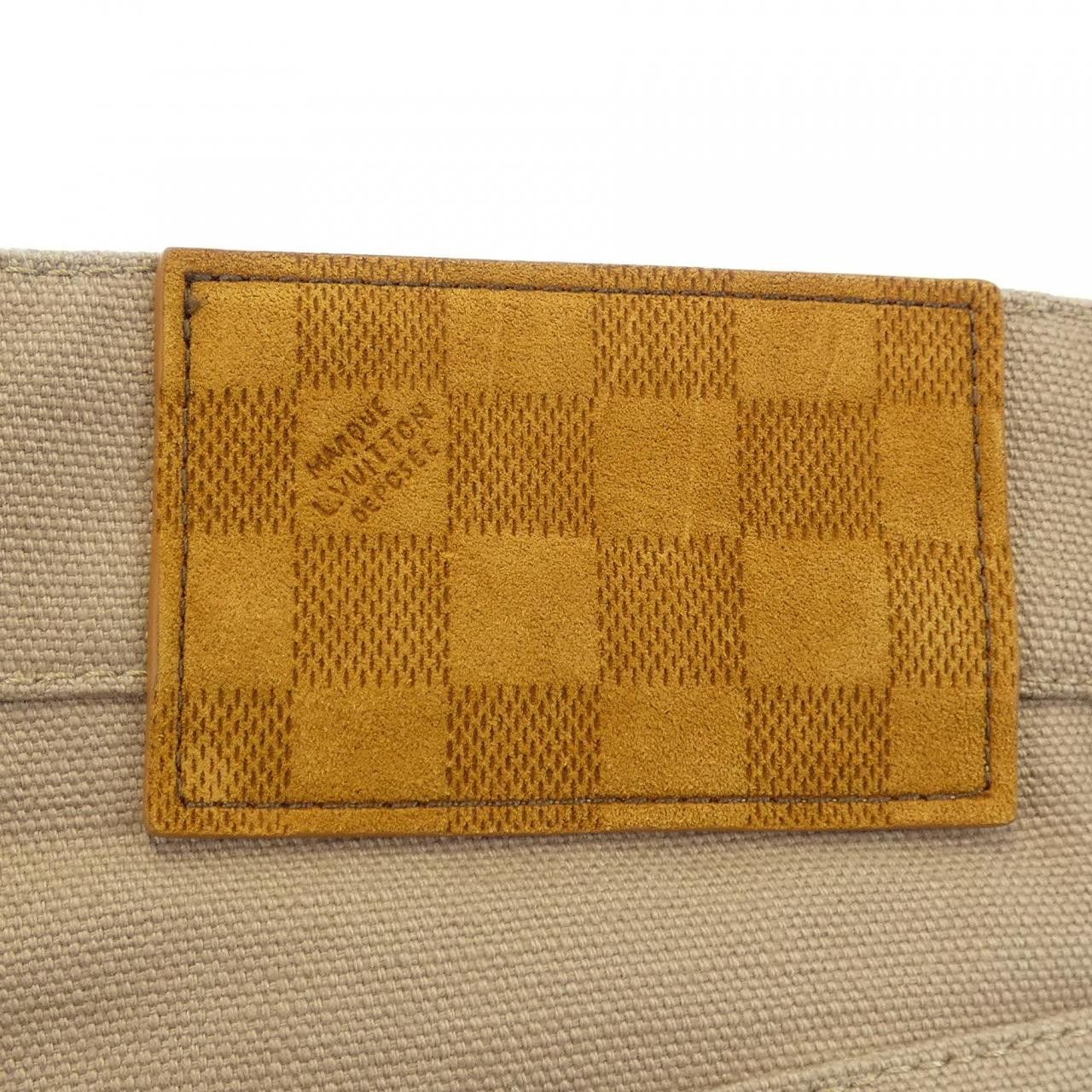 Louis Vuitton Louis Vuitton Louis Vuitton LV Cotton Workwear Pants Textile Pants HSP47WLPJ DUTY FREE for USA Size ONE SIZE - 6 Thumbnail