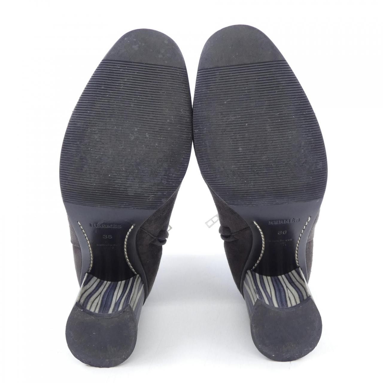 Hermes Hermes Hermes Leather Boots Leather Shoes DUTY FREE for USA Size ONE SIZE - 4 Thumbnail
