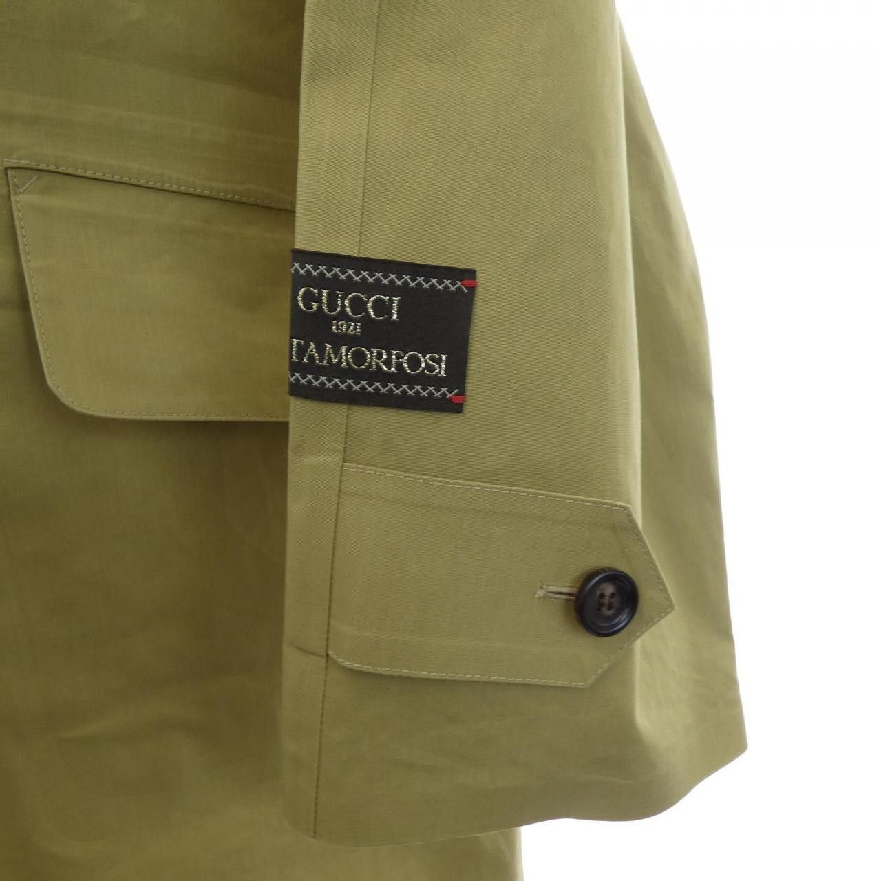 Gucci Gucci Gucci 710528 Z8A6P Wool Coat Textile Outerwear 710528 Z8A6P DUTY FREE for USA Size ONE SIZE - 7 Thumbnail