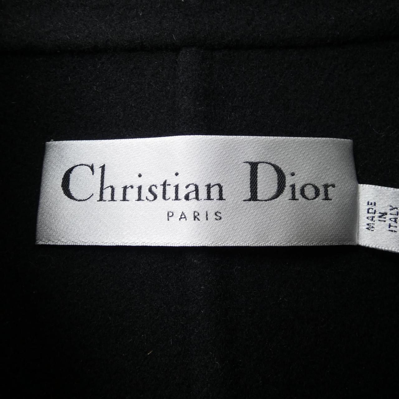 Dior Dior Christian Dior Double Breasted Wool Coat Jacket Textile Outerwear 610C58A1116 DUTY FREE for USA Size ONE SIZE - 4 Thumbnail