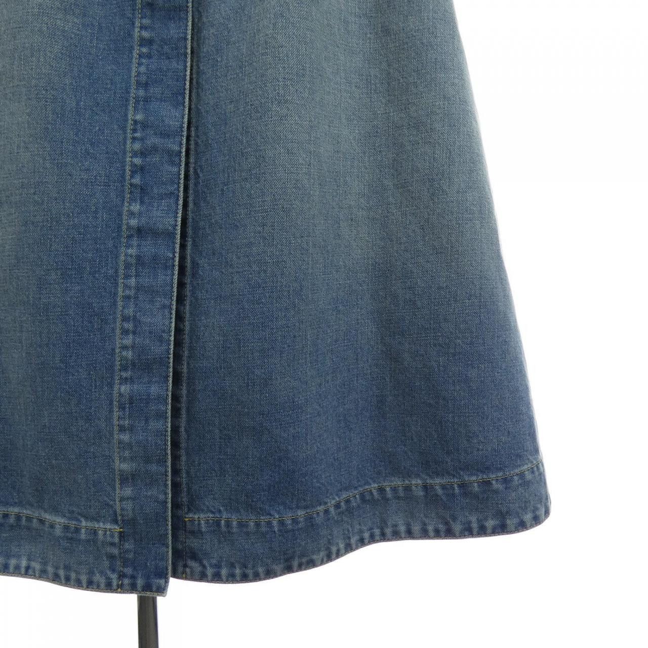 Dior Dior Christian Dior Dior Oblique Flared Midi Skirt Textile Skirts 612J51A3153 DUTY FREE for USA Size ONE SIZE - 6 Thumbnail
