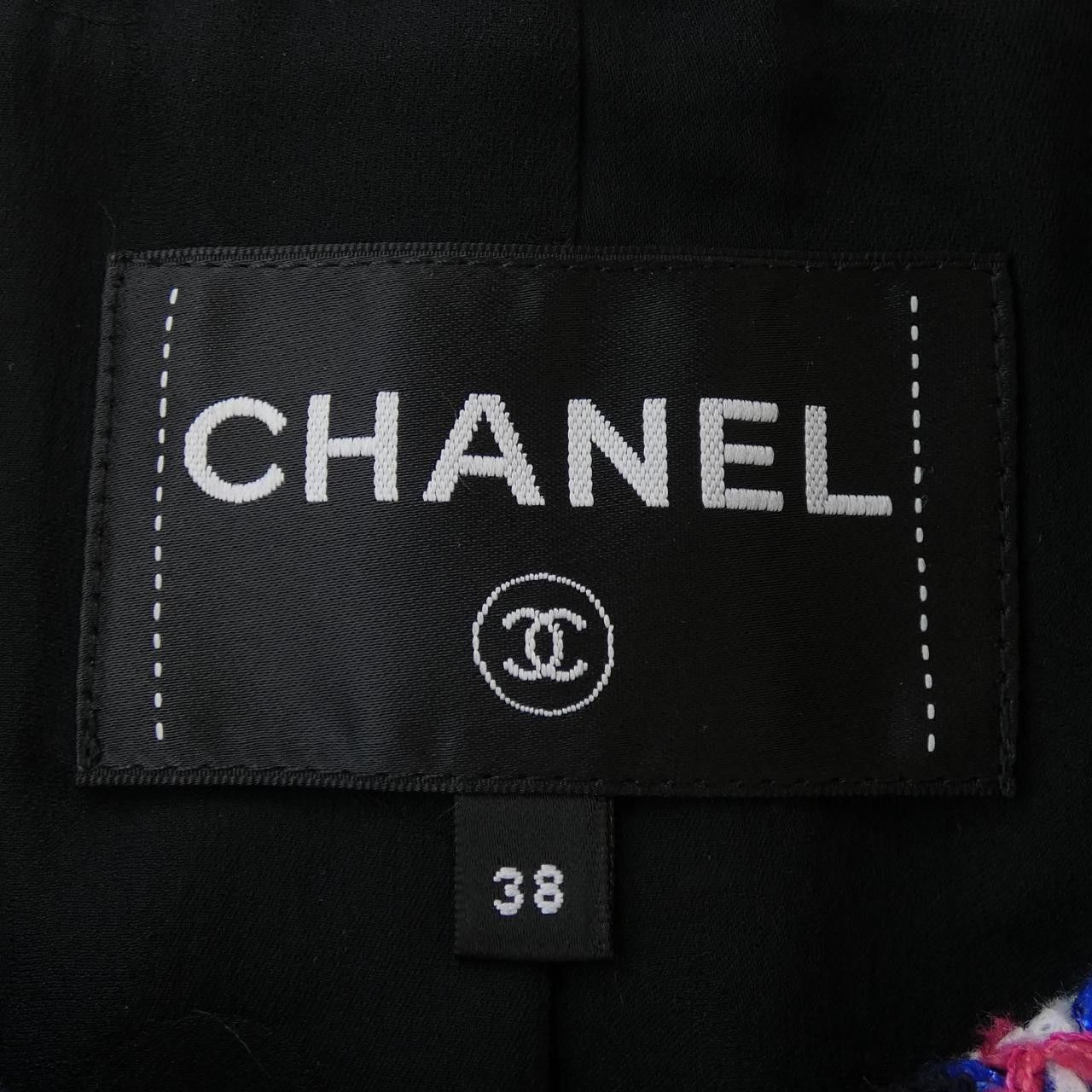 Chanel Chanel Chanel LOOK18 Collarless Jacket Textile Outerwear P76726V68547 DUTY FREE for USA Size ONE SIZE - 5 Thumbnail
