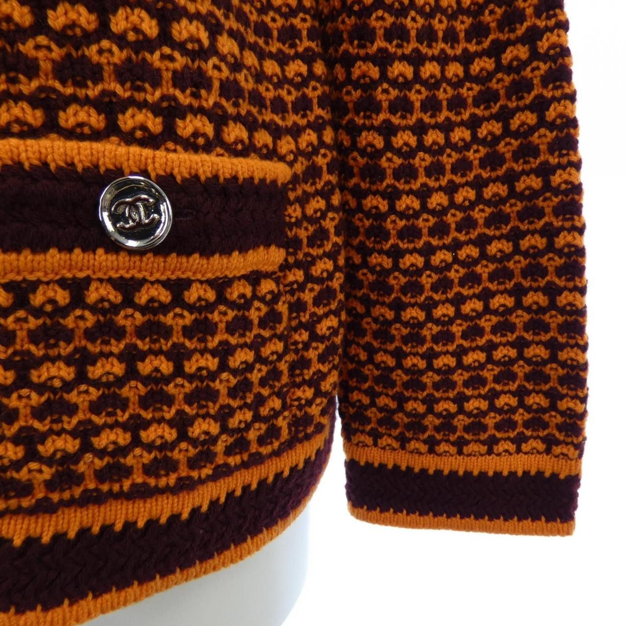 Chanel Chanel Chanel Cashmere Cardigan Textile Tops P75413K10791 DUTY FREE for USA Size ONE SIZE - 7 Thumbnail