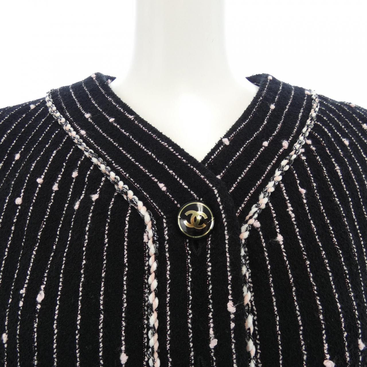Chanel Chanel Chanel P74415V65919 Coat Textile Outerwear P74415V65919 DUTY FREE for USA Size ONE SIZE - 6 Thumbnail
