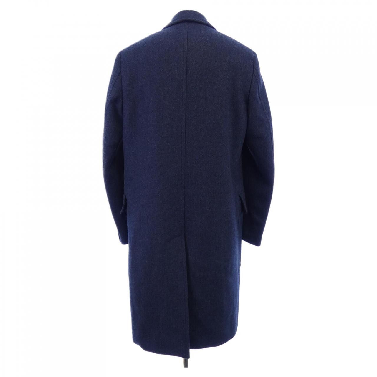 Hermes Hermes Hermes Cashmere Blend Coat46 Coat Textile Outerwear DUTY FREE for USA Size ONE SIZE - 2 Thumbnail