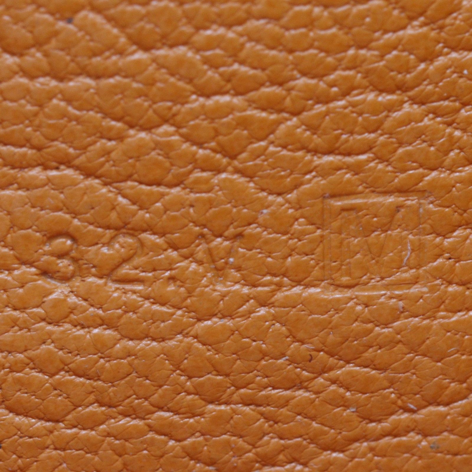 Hermes Hermes Hermes Bearn Soufflet Chevre Long Wallet Leather Long Wallet Stamp M (2009) DUTY FREE for USA Size ONE SIZE - 16 Thumbnail