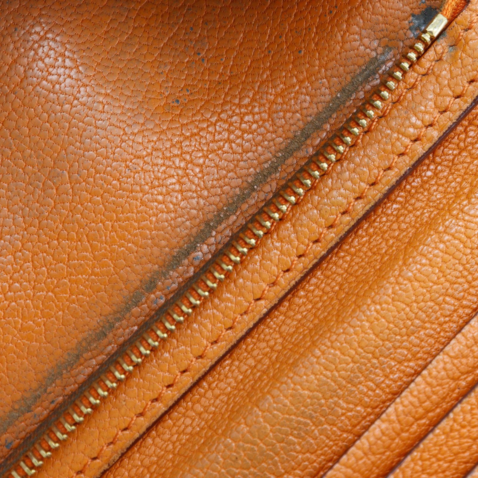 Hermes Hermes Hermes Bearn Soufflet Chevre Long Wallet Leather Long Wallet Stamp M (2009) DUTY FREE for USA Size ONE SIZE - 11 Thumbnail