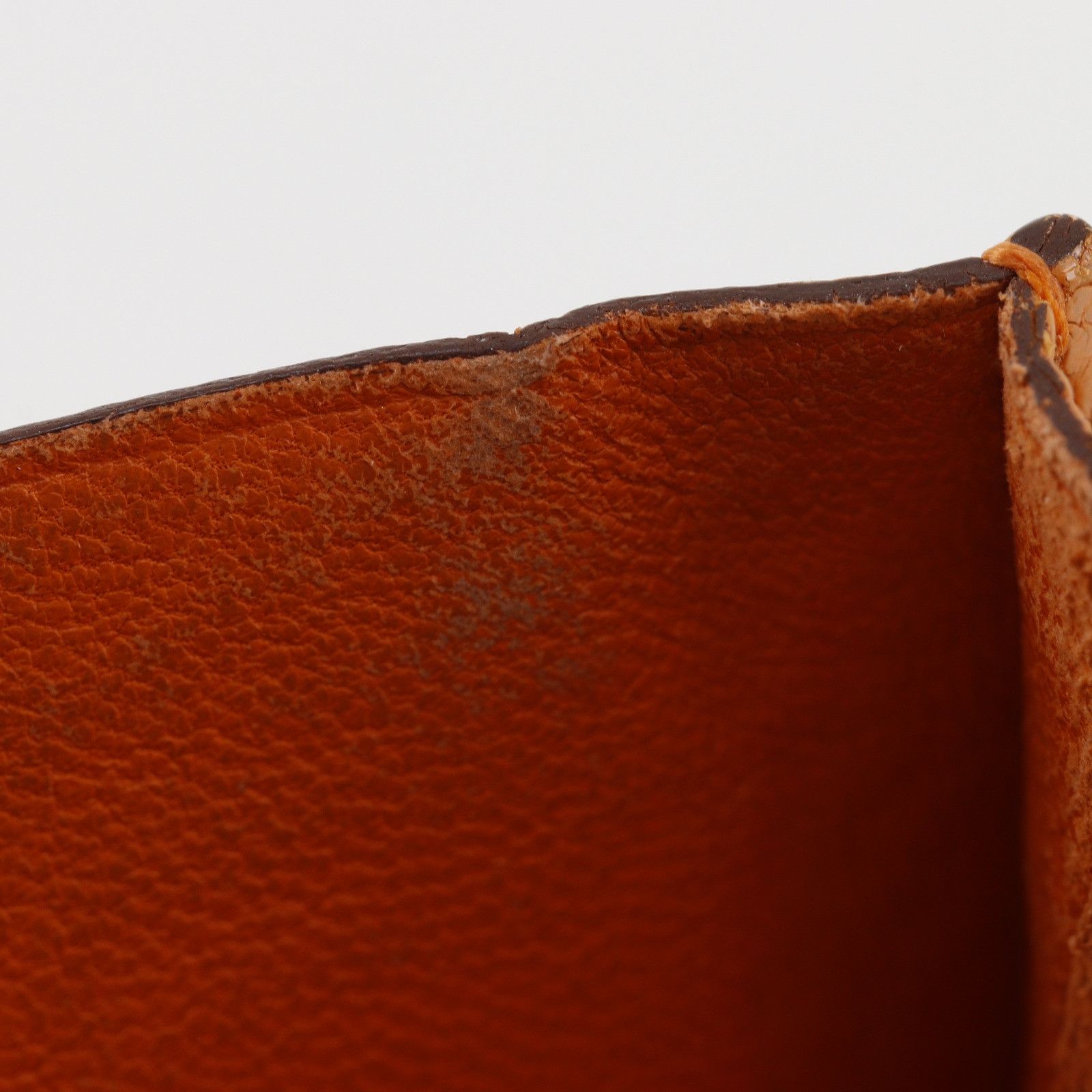 Hermes Hermes Hermes Bearn Soufflet Chevre Long Wallet Leather Long Wallet Stamp M (2009) DUTY FREE for USA Size ONE SIZE - 7 Thumbnail