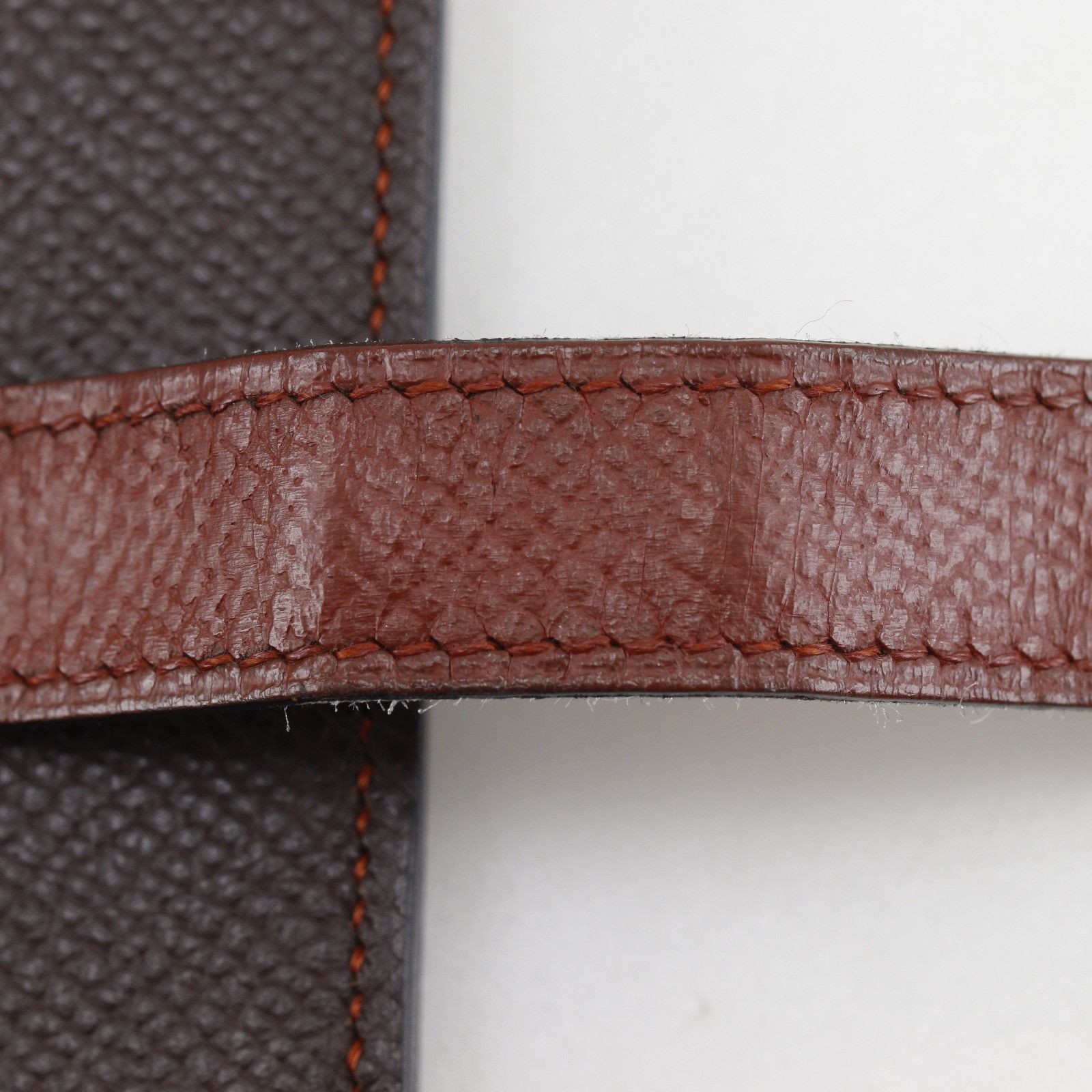 Hermes Hermes Hermes Bearn Soufflet Long Wallet Veau Epsom Leather Long Wallet Stamp M (2009) DUTY FREE for USA Size ONE SIZE - 12 Thumbnail