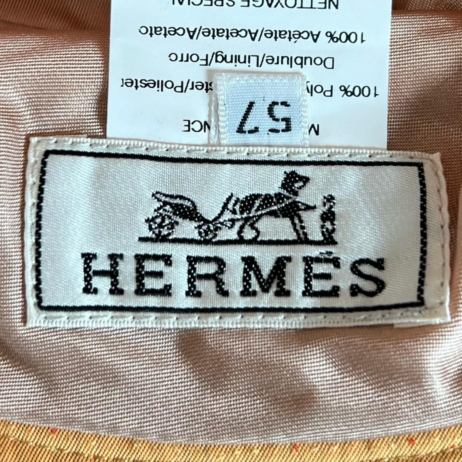 Hermes Hermes Hermes Fabric Bucket Hat Textile Hats DUTY FREE for USA Size ONE SIZE - 8 Thumbnail