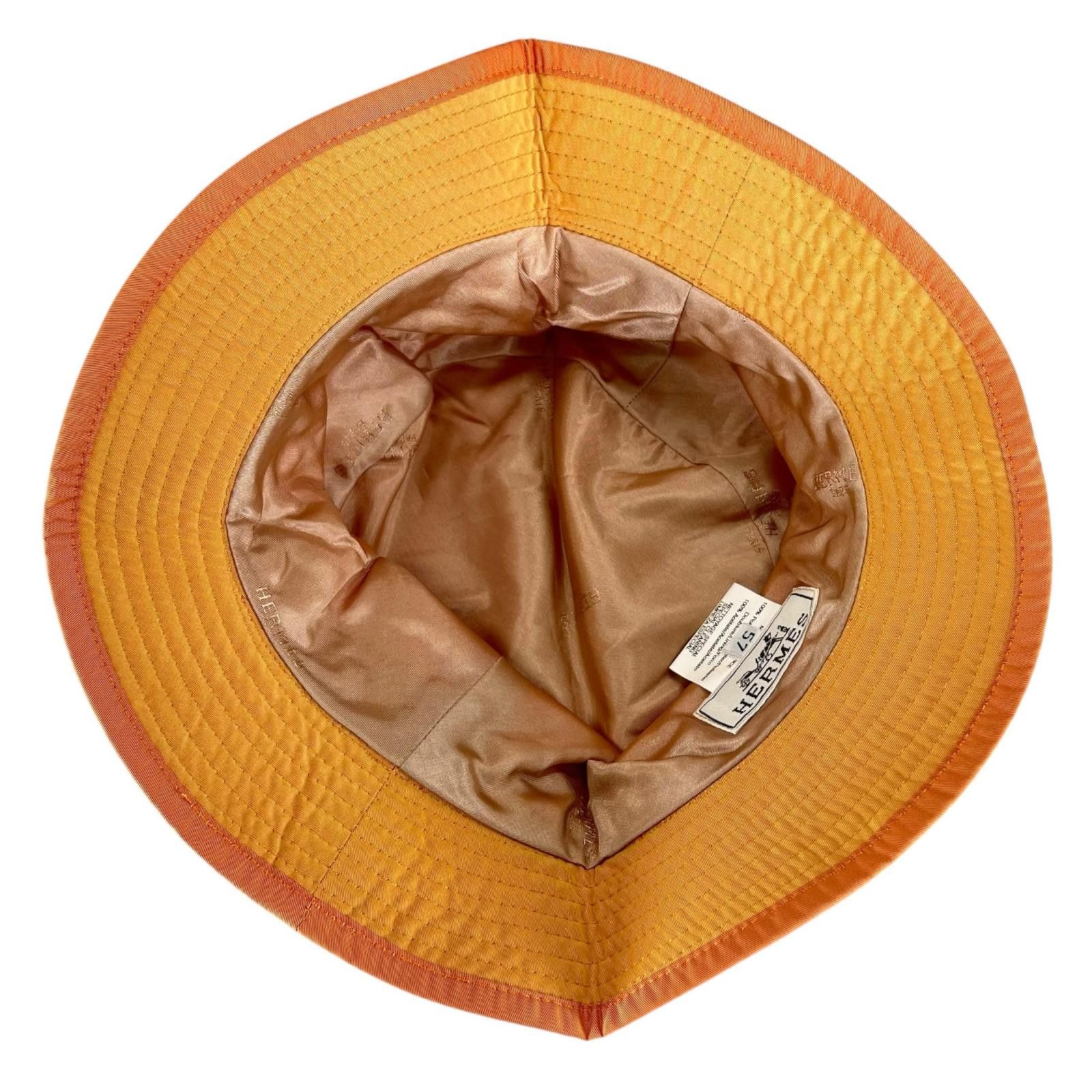 Hermes Hermes Hermes Fabric Bucket Hat Textile Hats DUTY FREE for USA Size ONE SIZE - 6 Thumbnail