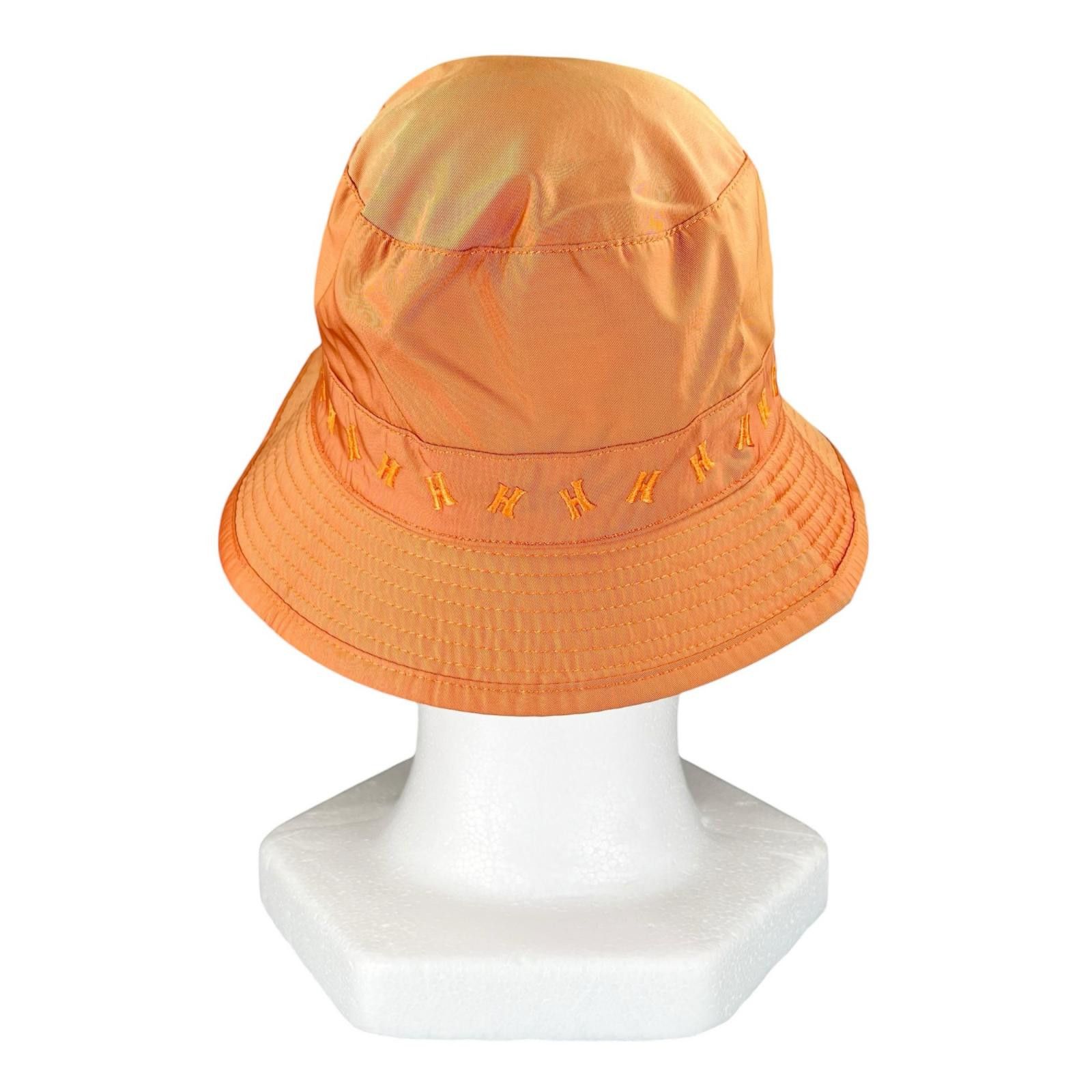 Hermes Hermes Hermes Fabric Bucket Hat Textile Hats DUTY FREE for USA Size ONE SIZE - 4 Thumbnail