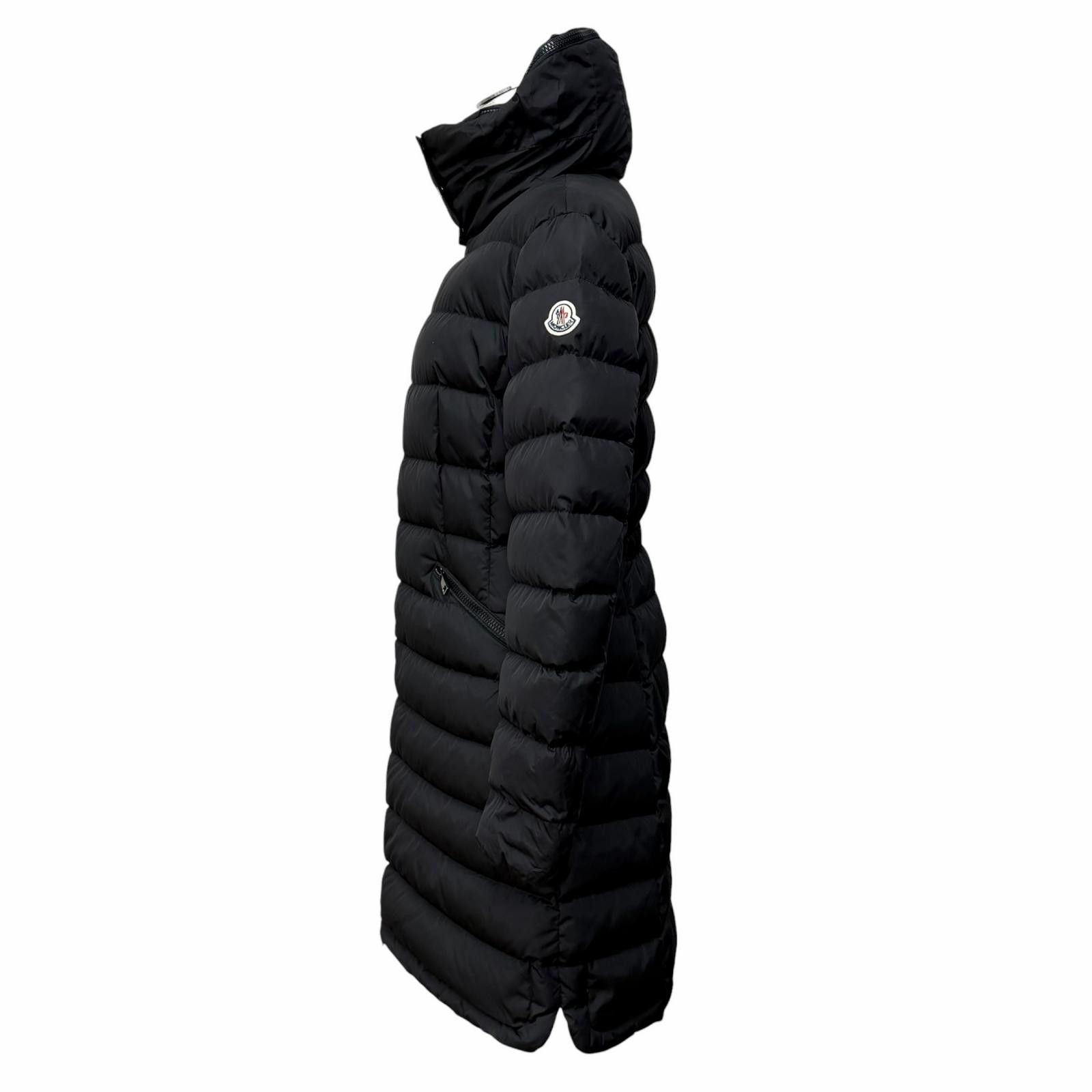 Moncler Moncler Moncler Flammette Nylon Down Coat Textile Outerwear DUTY FREE for USA Size ONE SIZE - 2 Thumbnail