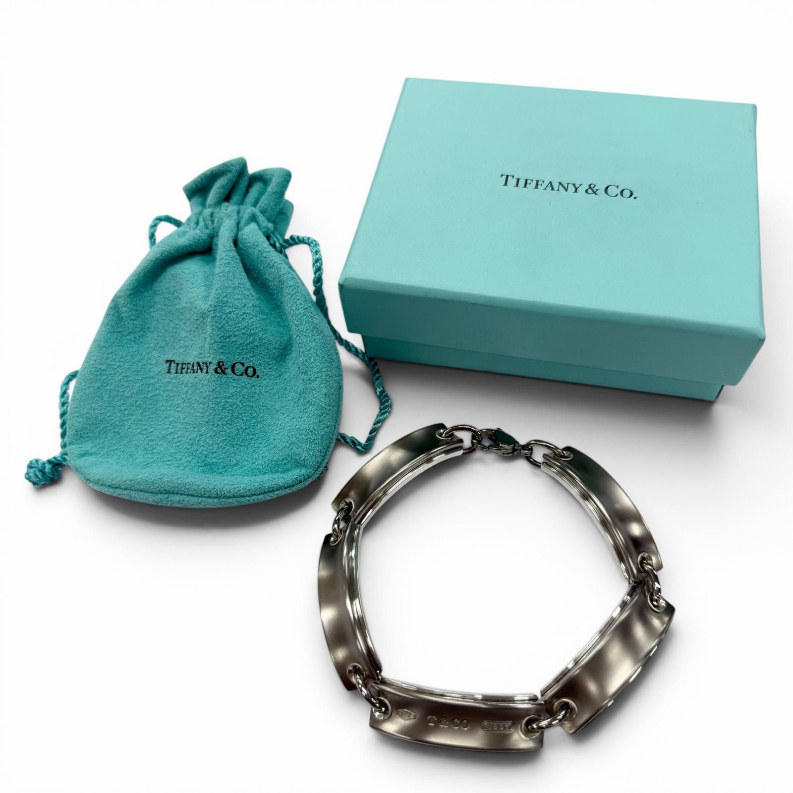 Tiffany & Co. Tiffany & Co. Tiffany & Co. 925 Silver Plate Link Bracelet Precious Metal Bracelet DUTY FREE for USA Size ONE SIZE - 2 Thumbnail