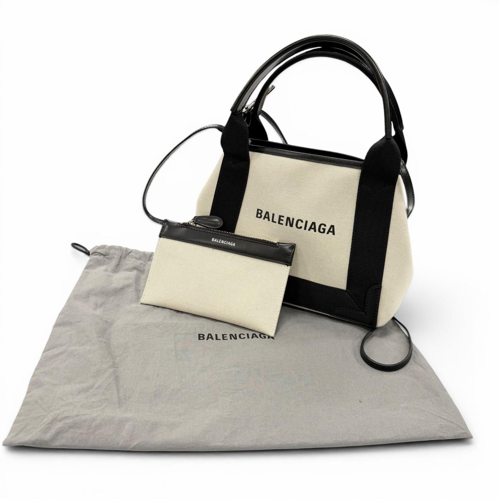 Balenciaga Balenciaga Balenciaga Hippo XS Canvas Shoulder Bag Leather Shoulder Bag 390346 DUTY FREE for USA Size ONE SIZE - 2 Thumbnail