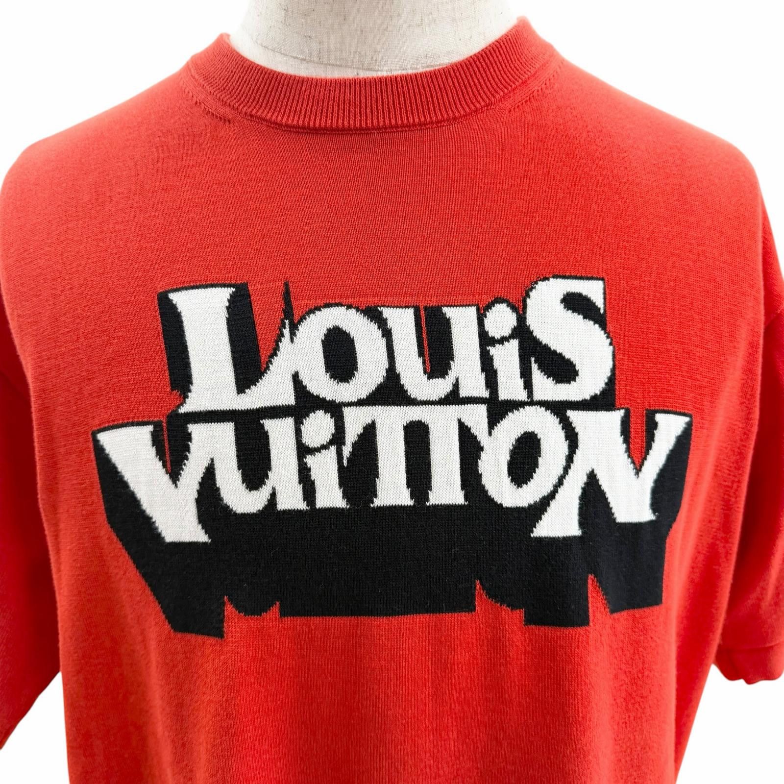 Louis Vuitton Louis Vuitton Louis Vuitton Cotton Knit Top Textile Tops DUTY FREE for USA Size ONE SIZE - 2 Thumbnail