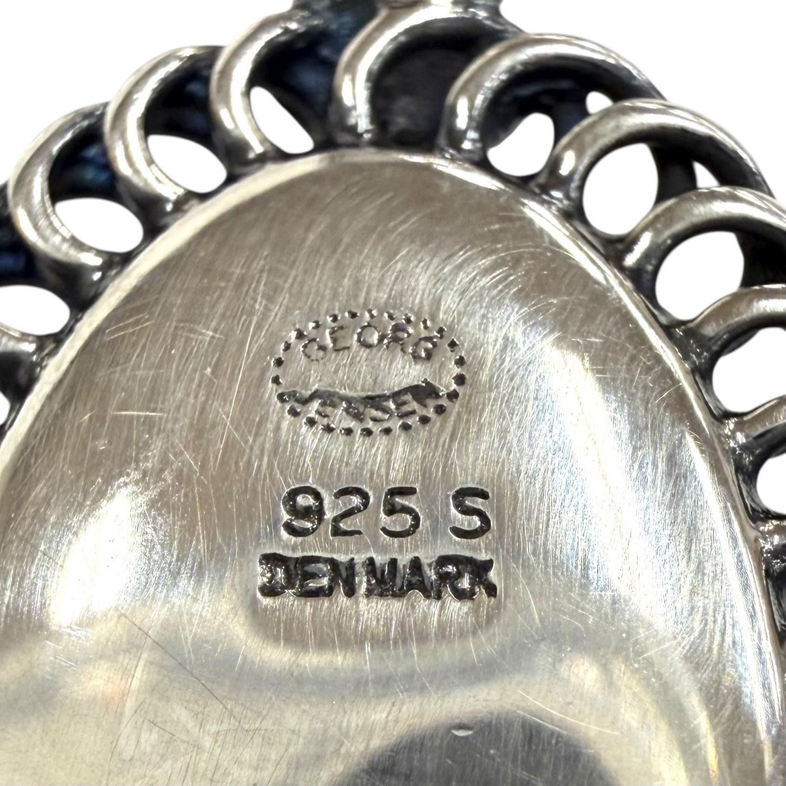 Other George Jensen Georg Jensen 925 Onyx Necklace Precious Metal Necklace DUTY FREE for USA Size ONE SIZE - 7 Thumbnail