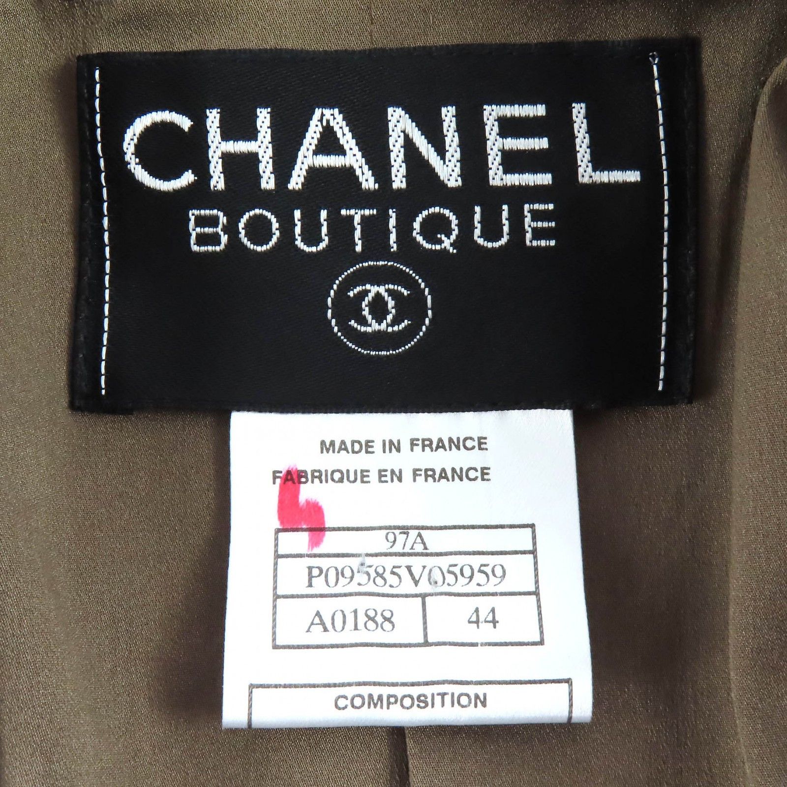 Chanel Chanel Chanel Wool Tweed Double Breasted Jacket Textile Outerwear P09585 DUTY FREE for USA Size ONE SIZE - 7 Thumbnail