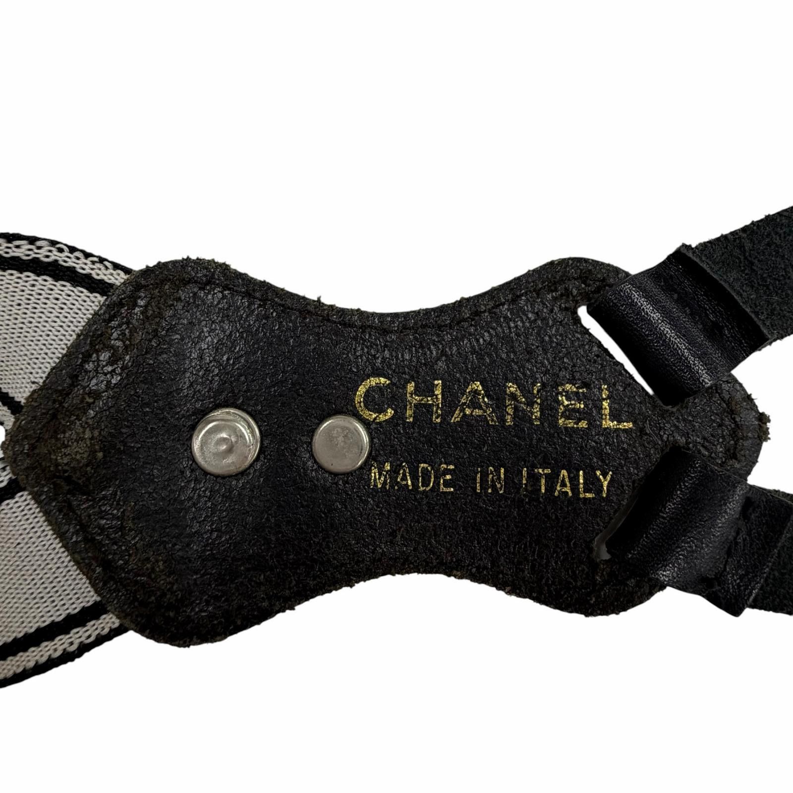 Chanel Chanel Chanel Leather Suspenders Leather Other DUTY FREE for USA Size ONE SIZE - 8 Thumbnail