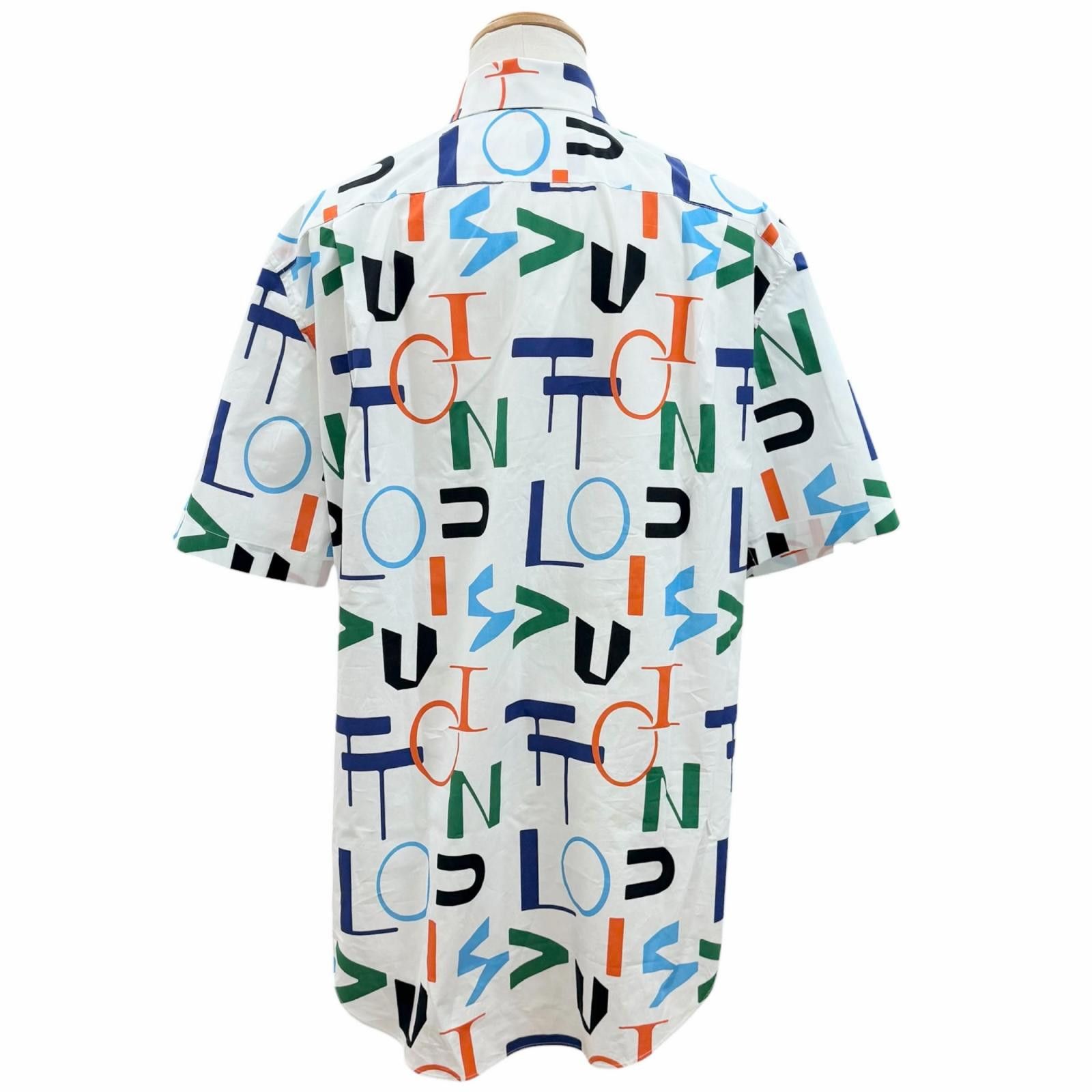 Louis Vuitton Louis Vuitton Louis Vuitton LVSE Electric DNA Cotton Shirt Textile Tops DUTY FREE for USA Size ONE SIZE - 4 Thumbnail