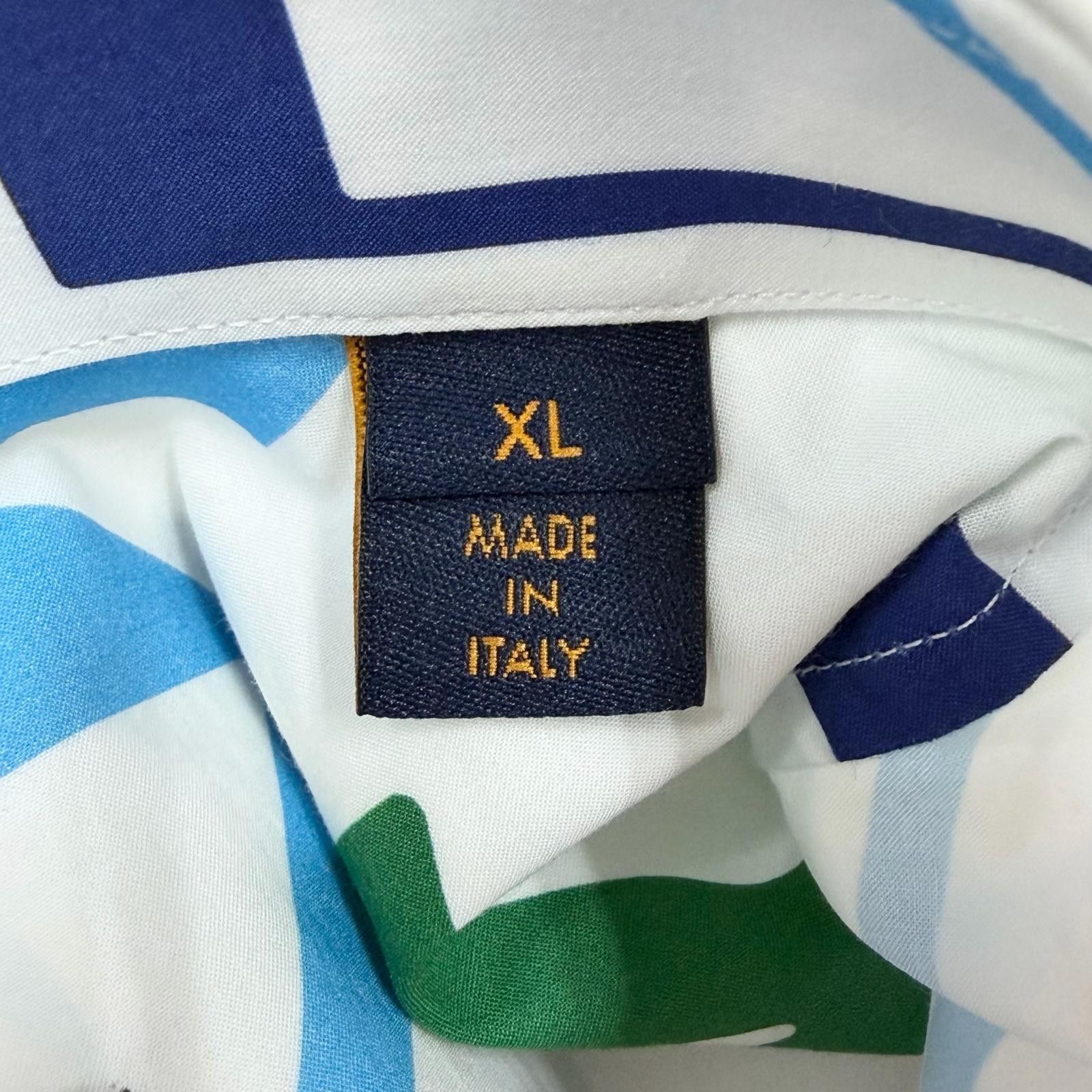 Louis Vuitton Louis Vuitton Louis Vuitton LVSE Electric DNA Cotton Shirt Textile Tops DUTY FREE for USA Size ONE SIZE - 7 Thumbnail