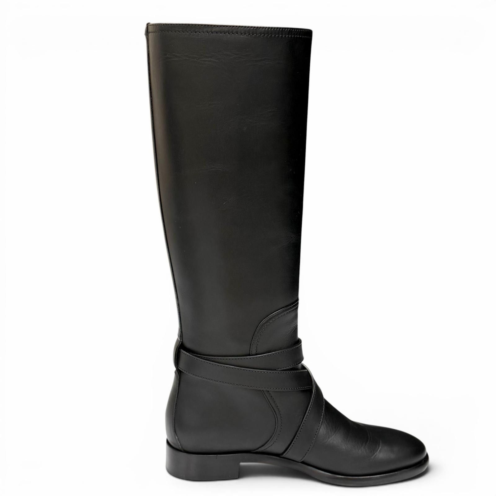 Salvatore Ferragamo Salvatore Ferragamo Salvatore Ferragamo Leather Boots Leather Shoes DUTY FREE for USA Size ONE SIZE - 5 Thumbnail