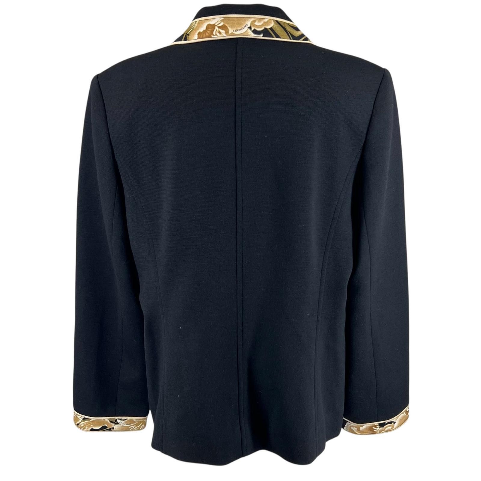 Other Leonard LEONARD FASHION Wool Jacket Textile Outerwear DUTY FREE for USA Size ONE SIZE - 2 Thumbnail