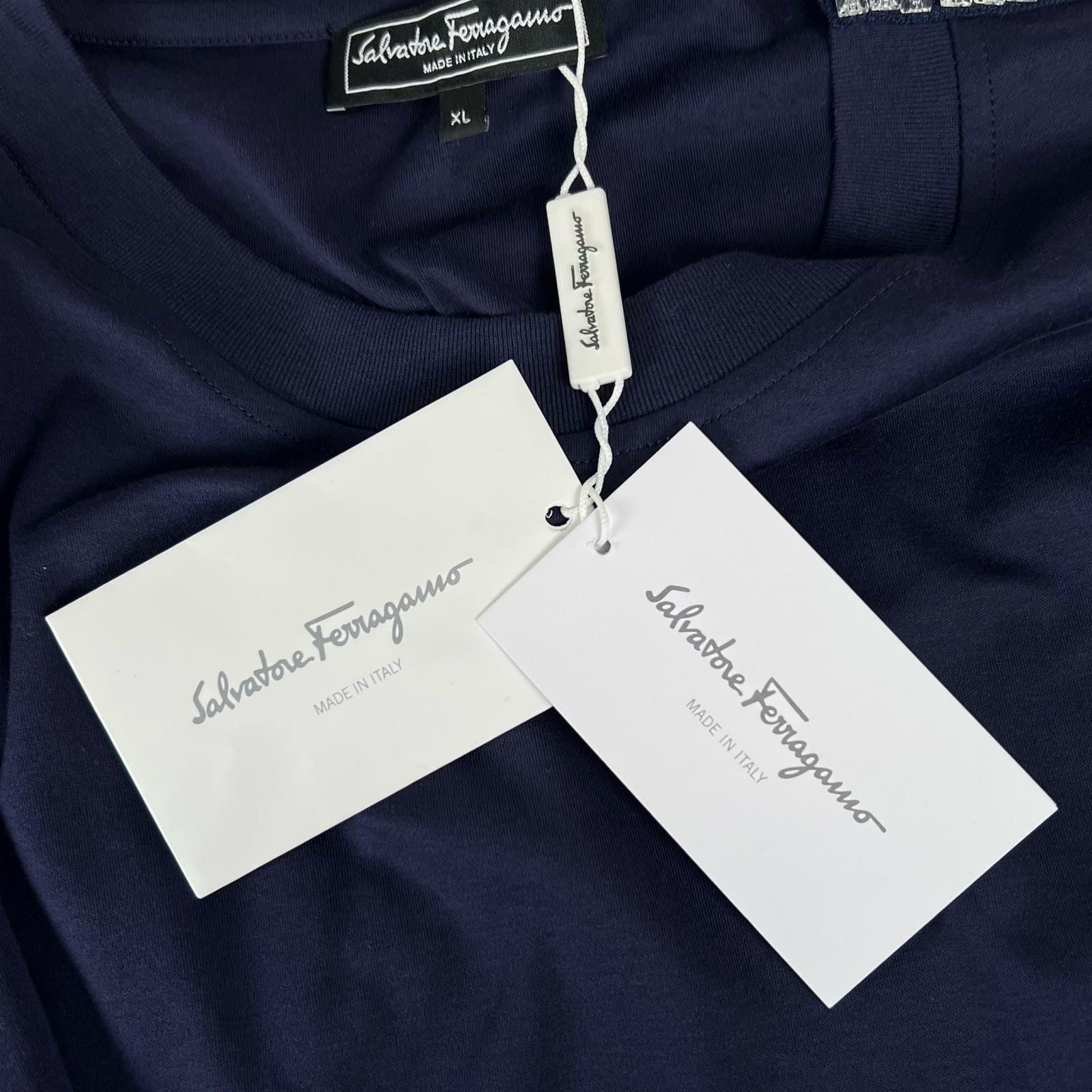 Salvatore Ferragamo Salvatore Ferragamo Salvatore Ferragamo Cotton Short Sleeve T Shirt Textile T-Shirts DUTY FREE for USA Size ONE SIZE - 7 Thumbnail