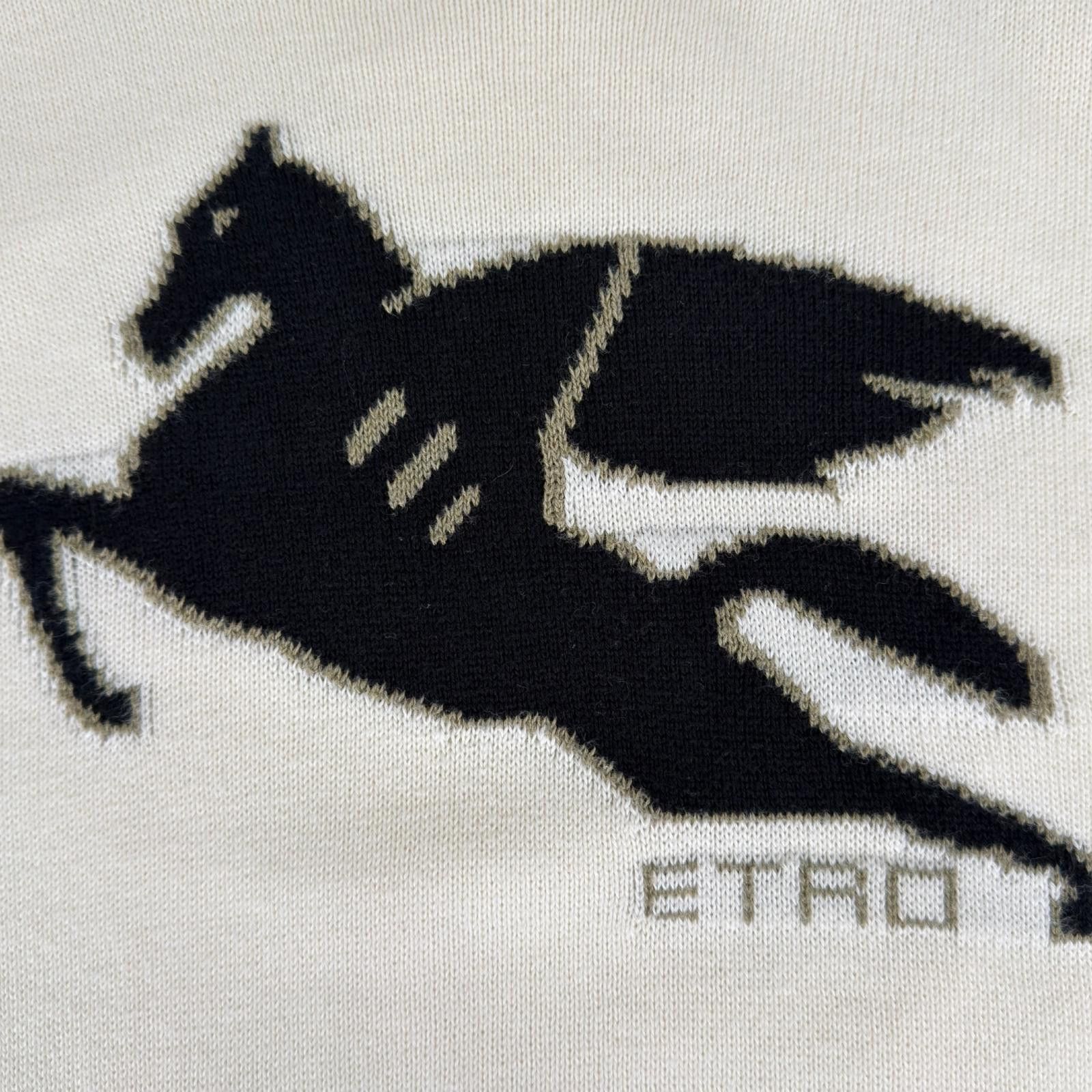 Etro Etro Etro Cotton Knit Top Textile Tops DUTY FREE for USA Size ONE SIZE - 4 Thumbnail