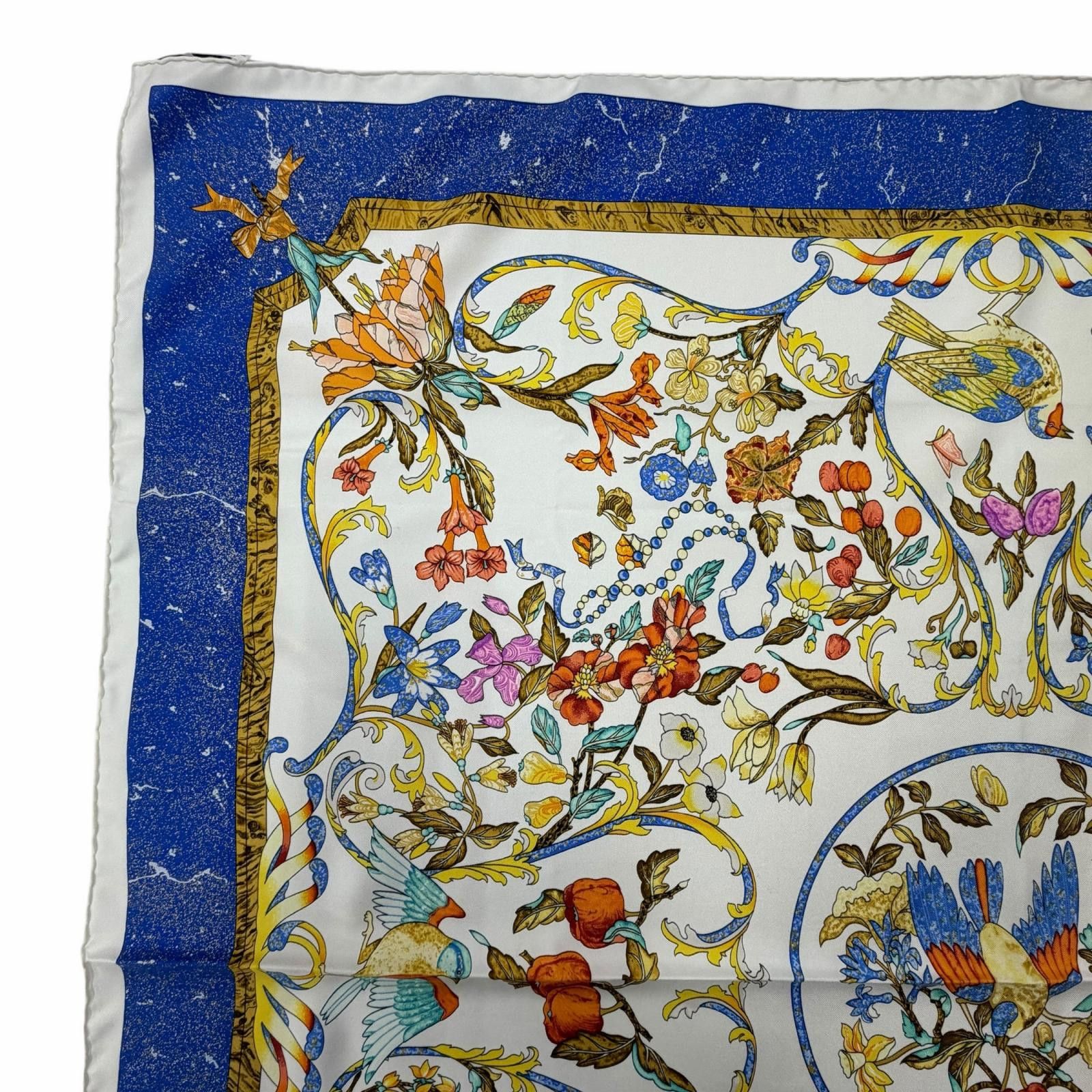 Hermes Hermes Hermes Pierres d'Orient et d'Occident Silk Scarf Textile Scarf DUTY FREE for USA Size ONE SIZE - 2 Thumbnail